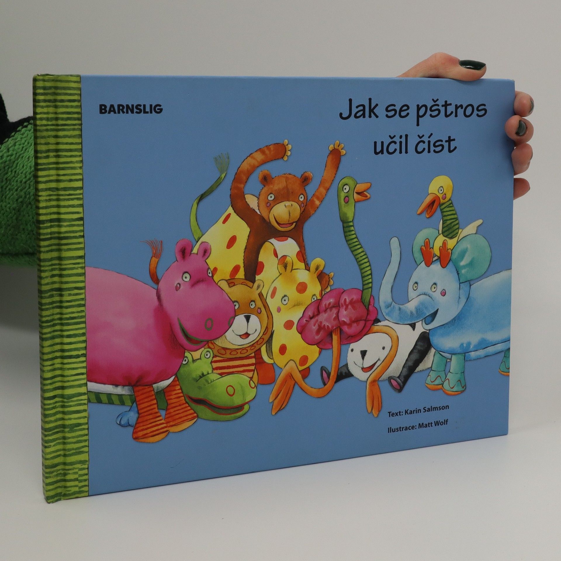 Karin Salmson Jak se pštros učil číst