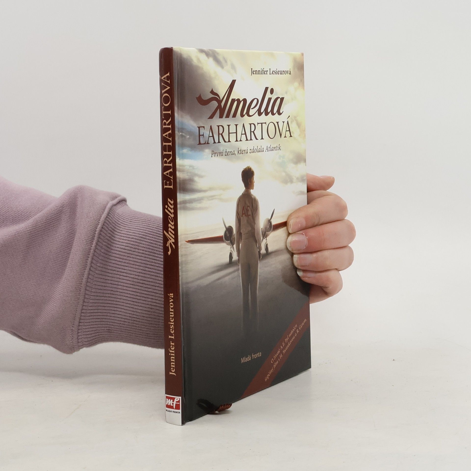 Jennifer Lesieur Amelia Earhartová. První žena, která zdolala Atlantik