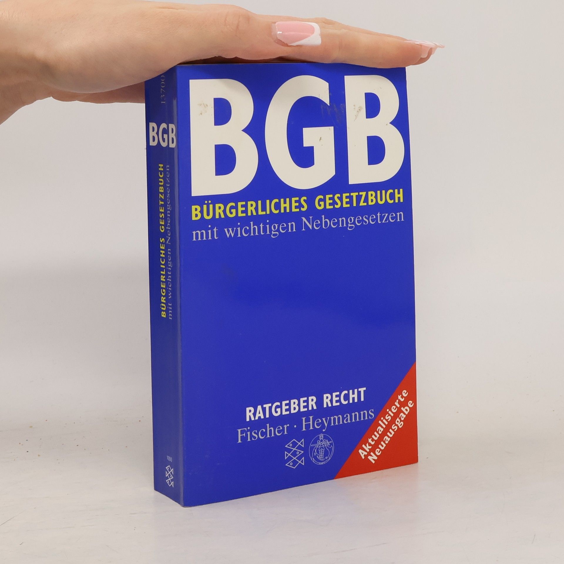 Jens Peter Meincke Bürgerliches Gesetzbuch und Nebengesetze