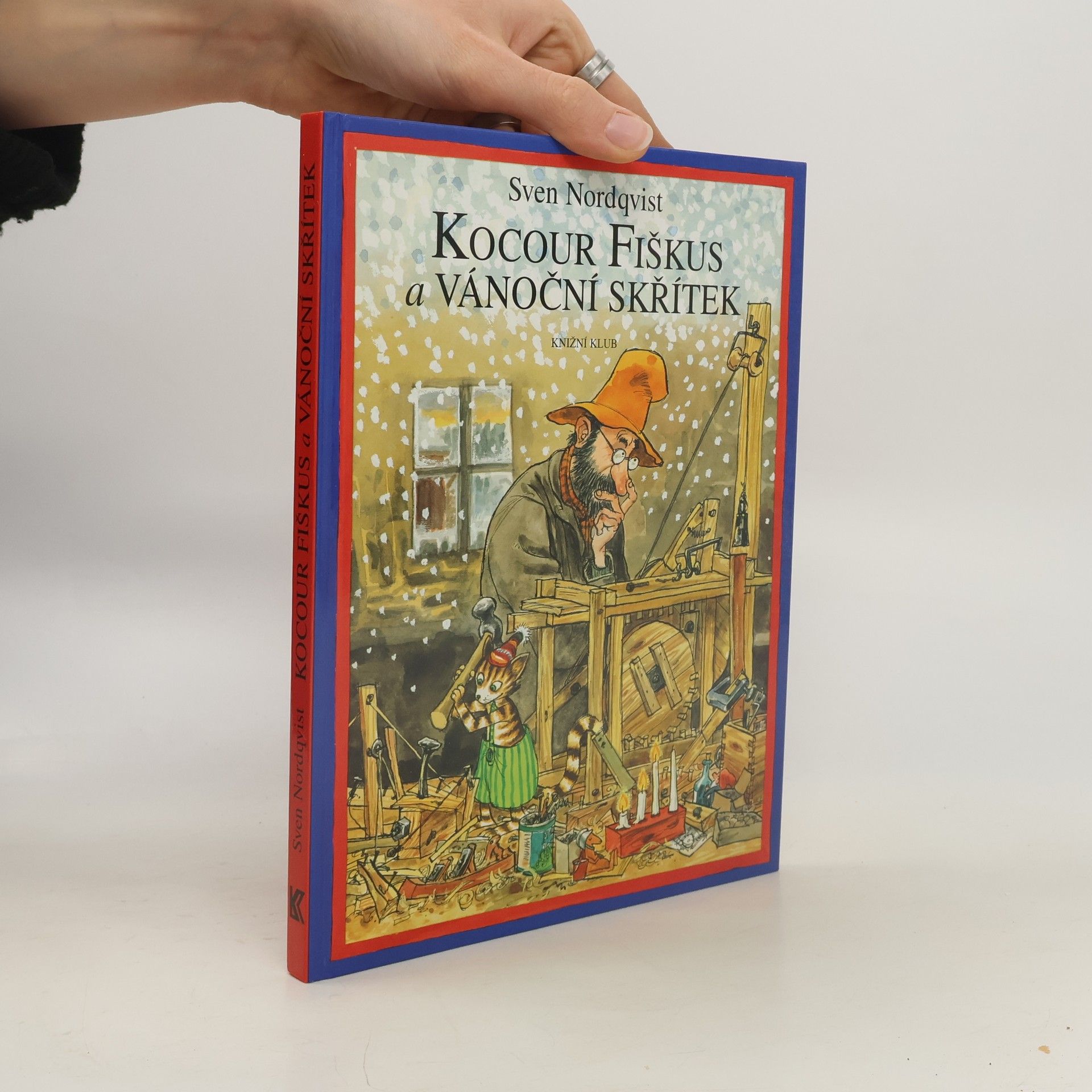 Sven Nordqvist Kocour Fiškus a vánoční skřítek