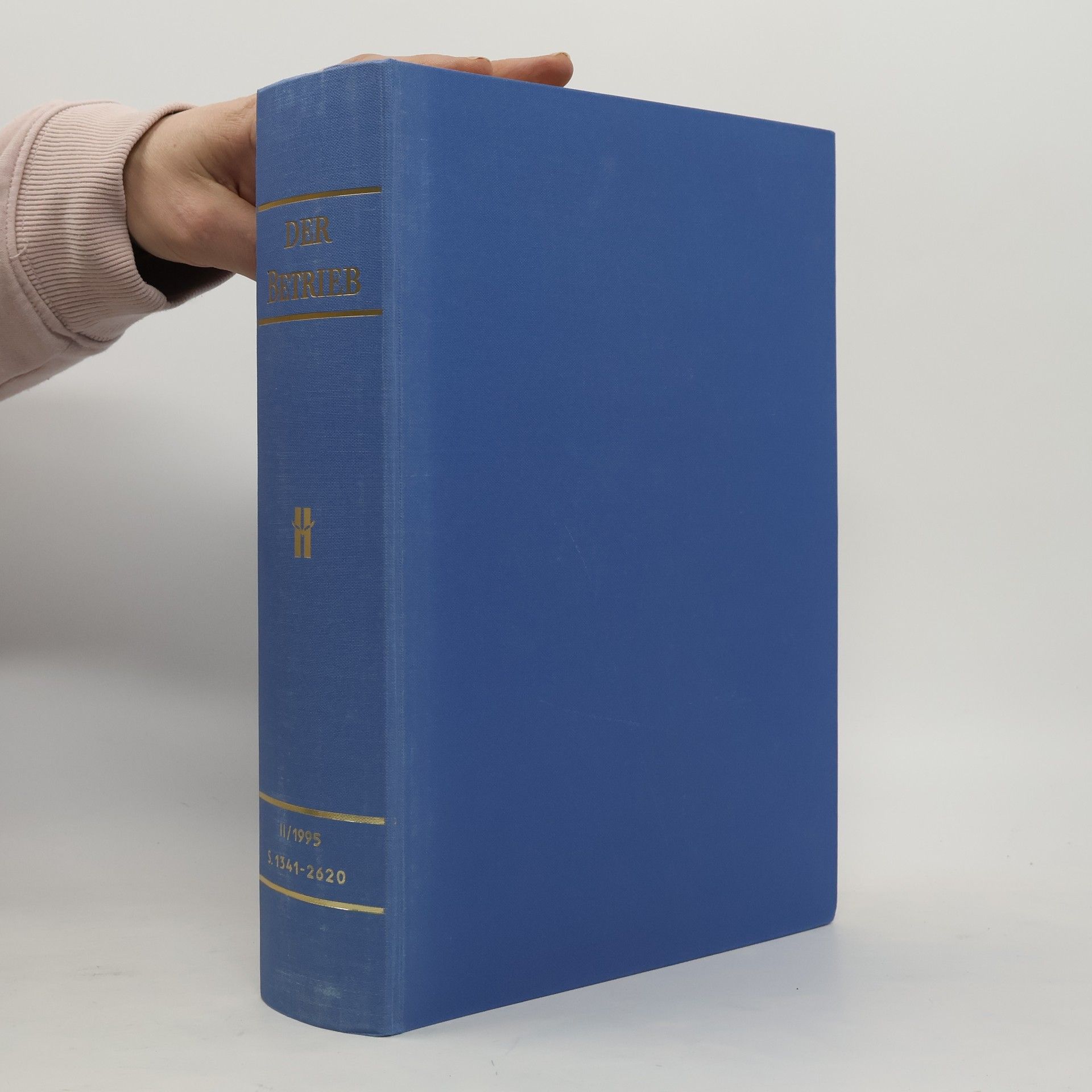 Autorenkollektiv Der Betrieb. Inhaltsverzeichnis 1995