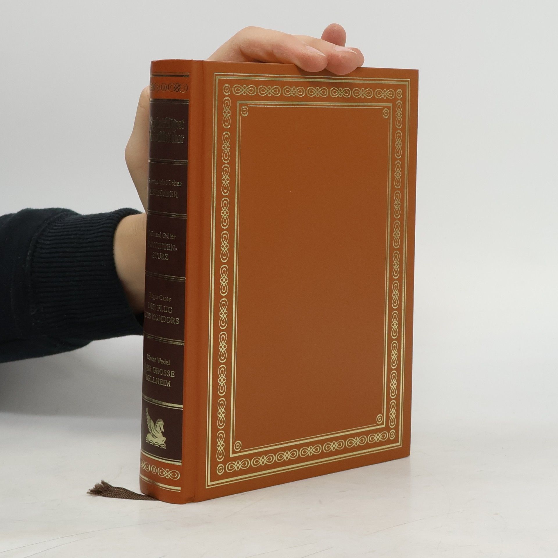 Reader's Digest Auswahlbücher. September. Favoritensturz. Der Flug des Kondors. Der grosse Bellheim.