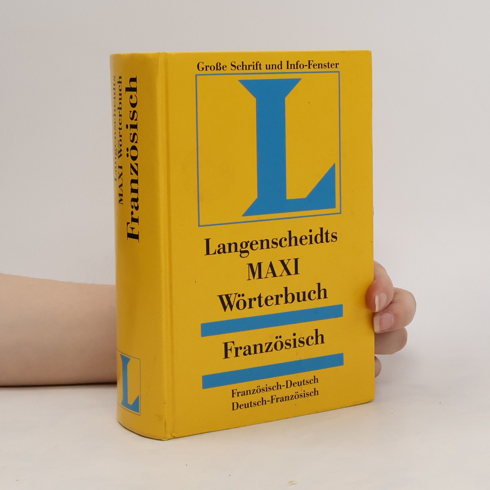 Langenscheidts Maxi-Wörterbuch Französisch