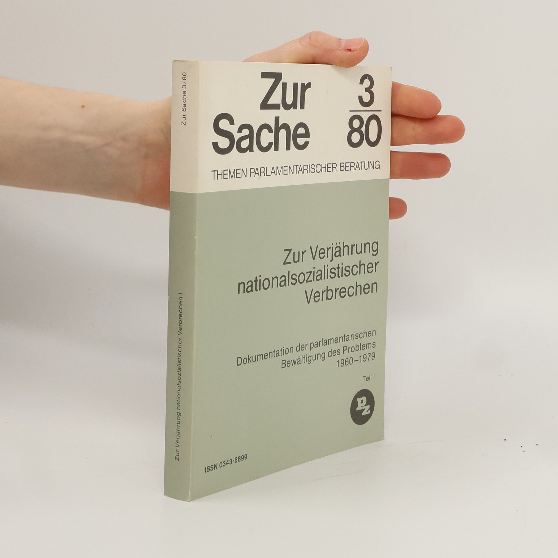 AA.VV. Zur Verjährung nationalsozialistischer Verbrechen