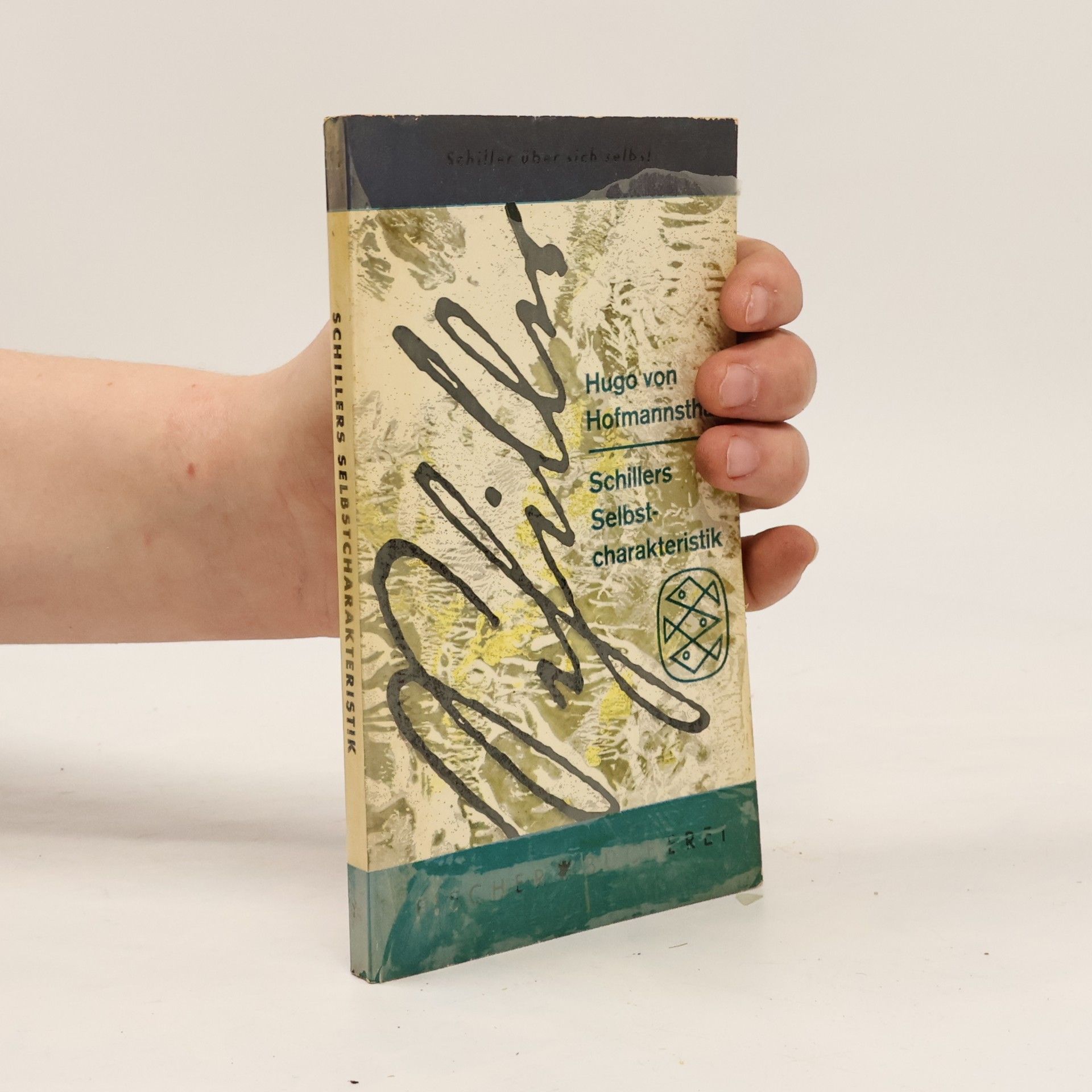 Hugo von Hofmannsthal Schillers Selbstcharakterisk