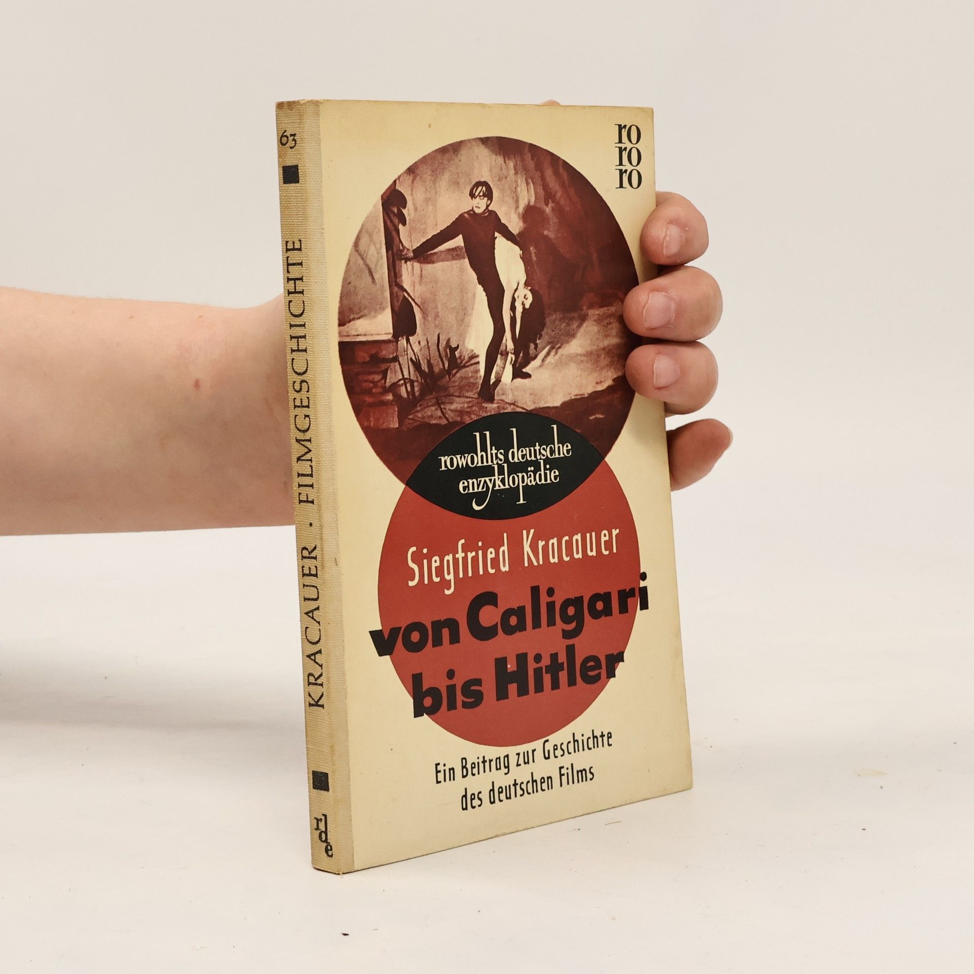 Siegfried Kracauer Von Caligari bis Hitler