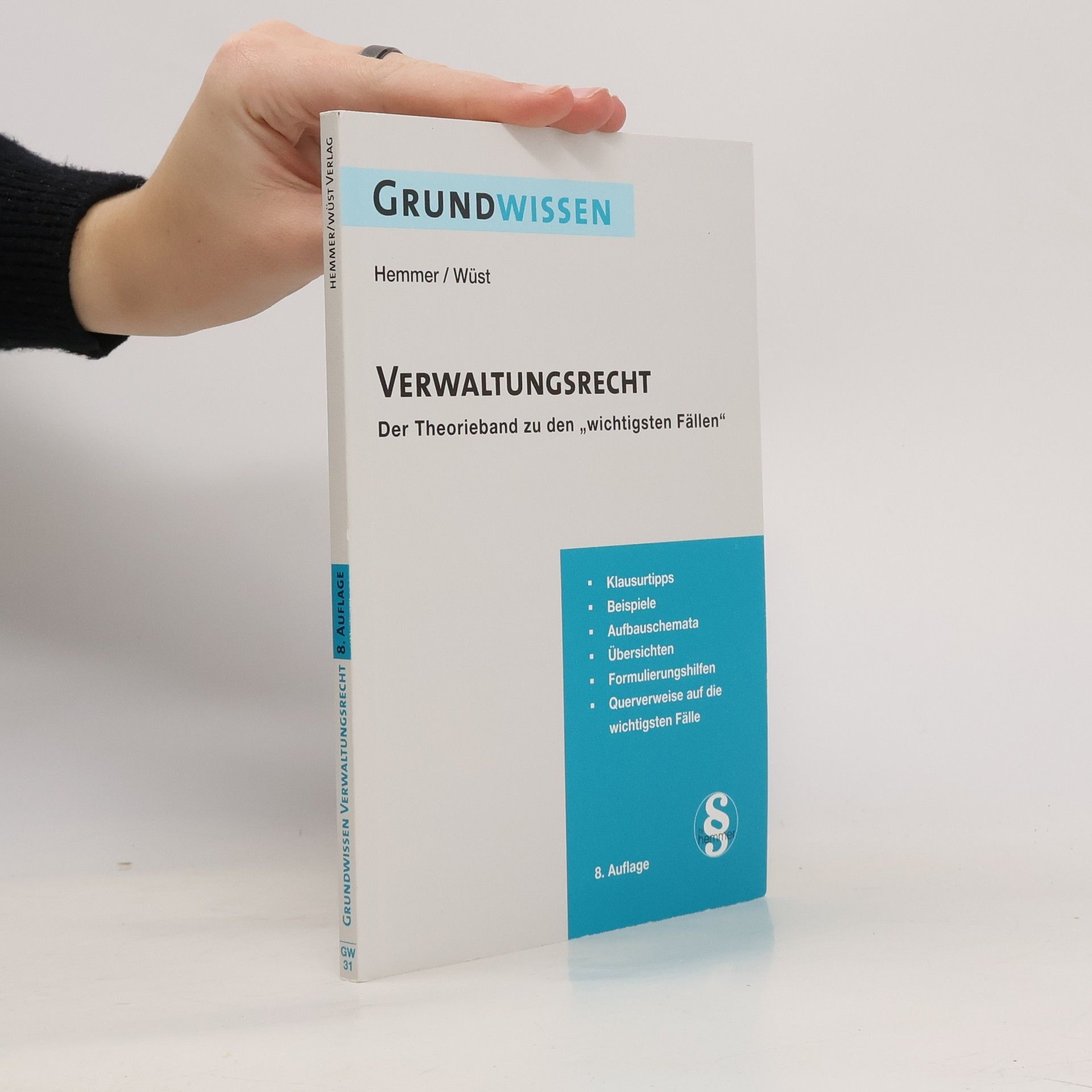 Karl-Edmund Hemmer Grundwissen Verwaltungsrecht