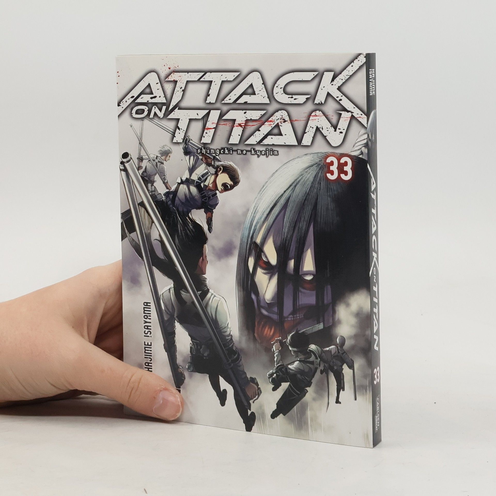 Hajime Isayama Attack on Titan 33