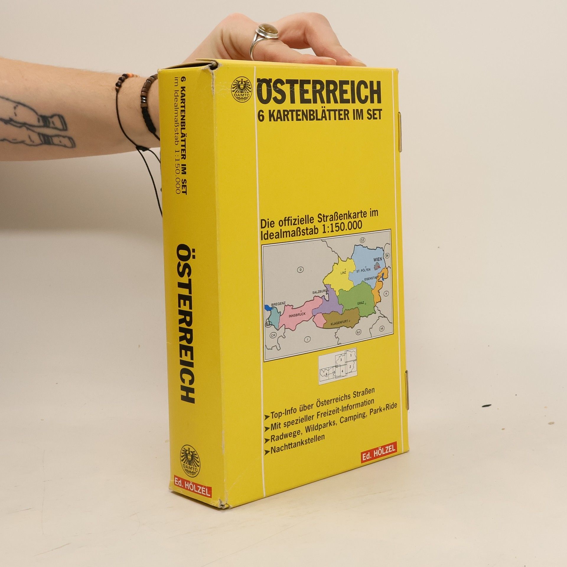 Autorenkollektiv Strassenkarte Österreich