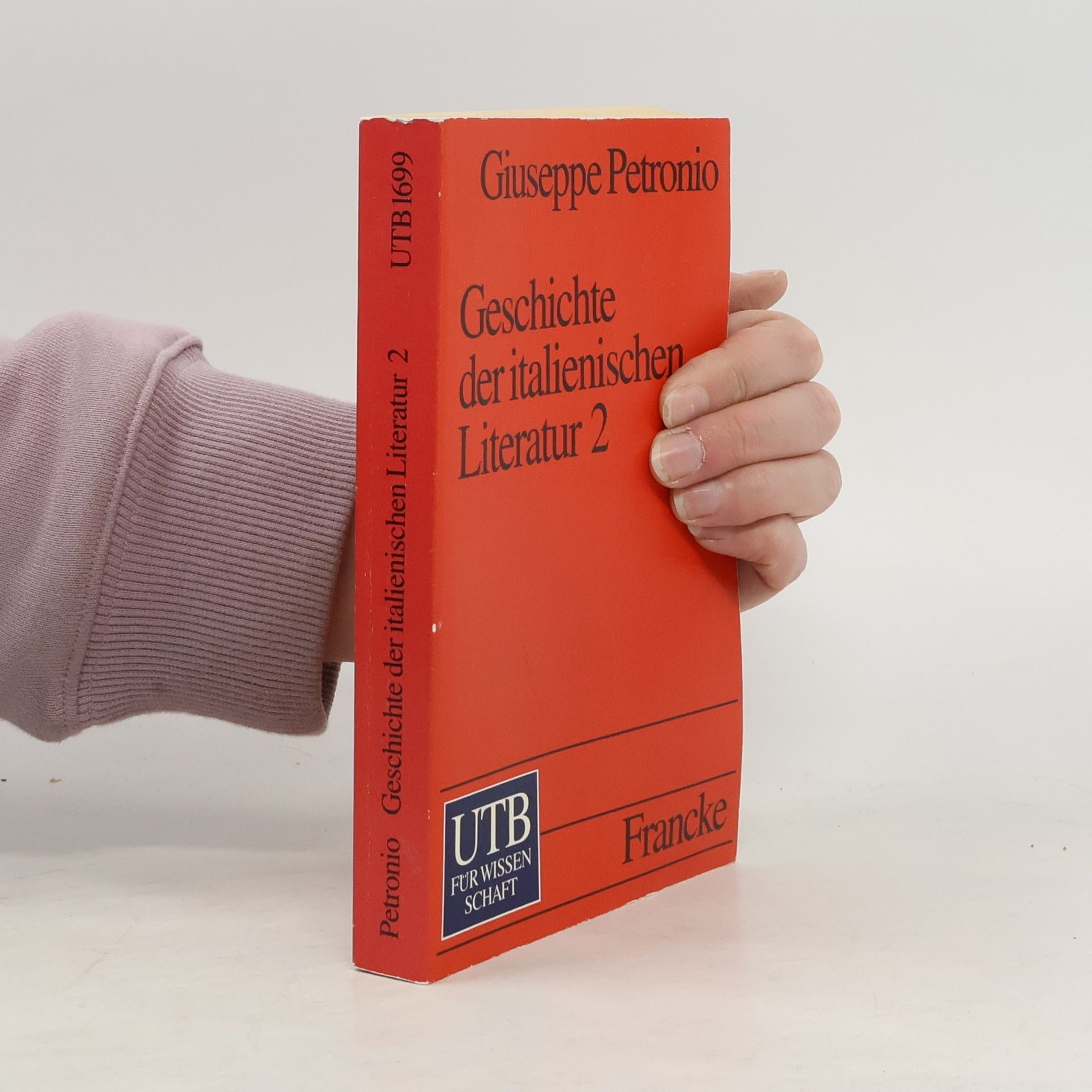 Geschichte der italienischen Literatur. Tl.2. Vom Barock bis zur Romantik