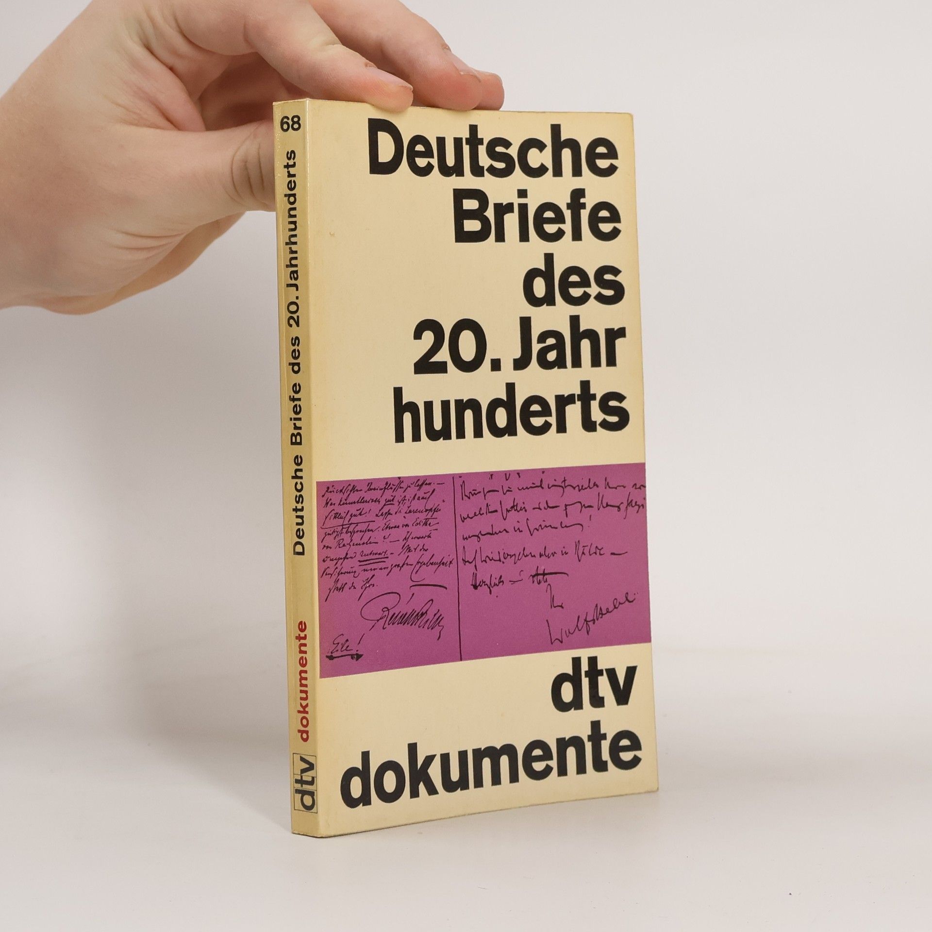 Walter Heynen Deutsche Briefe des 20. Jahrhunderts dokumente