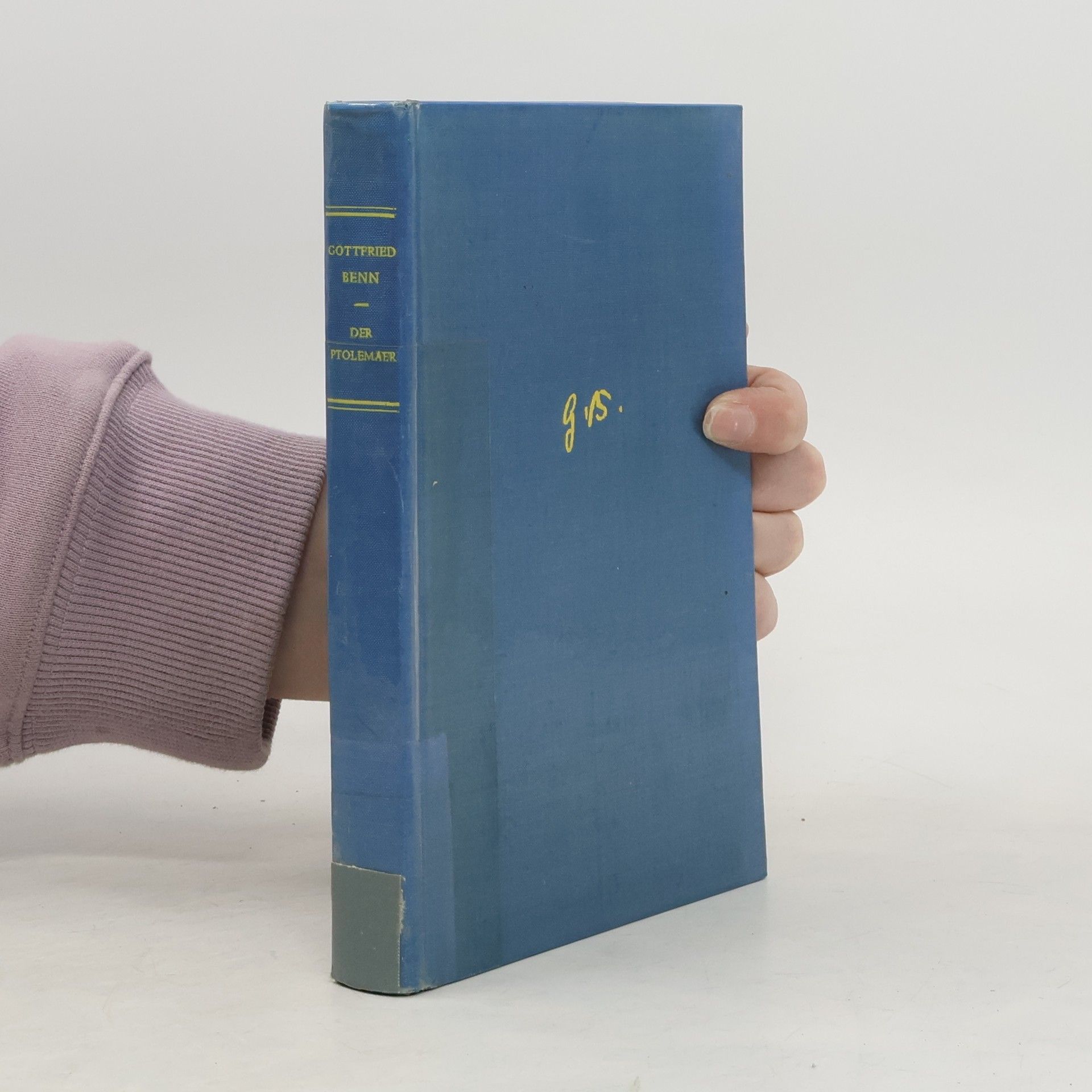 Gottfried Benn Der Ptolemäer