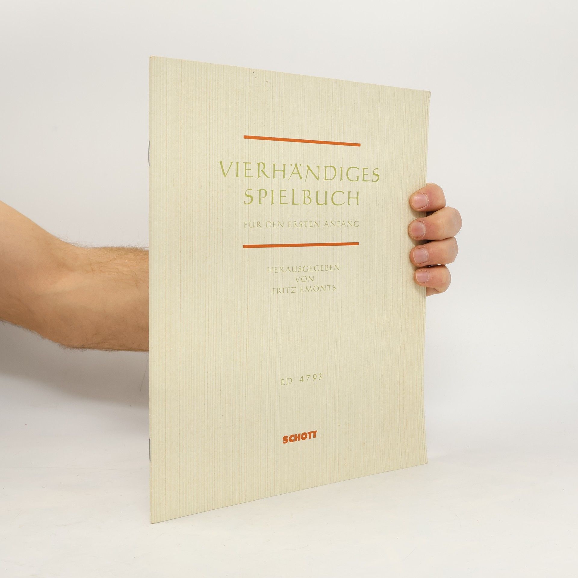 Autorenkollektiv Vierhändiges Spielbuch für den ersten Anfang
