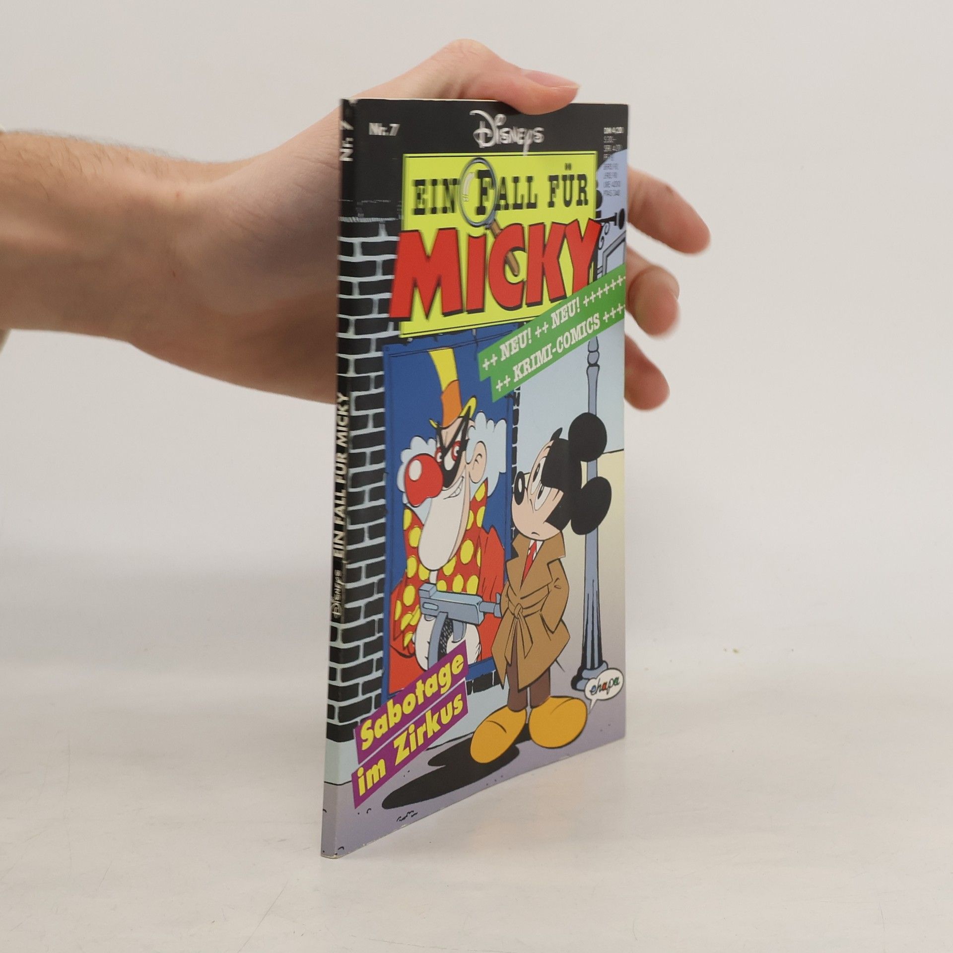 Collectif d'auteurs Ein Fall für Micky 7. Sabotage im Zirkus