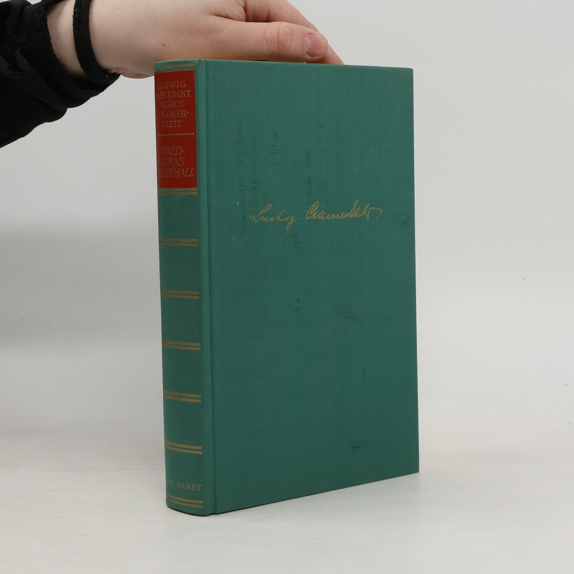 Benedikt Ludwig Des Waldhorns Widerhall