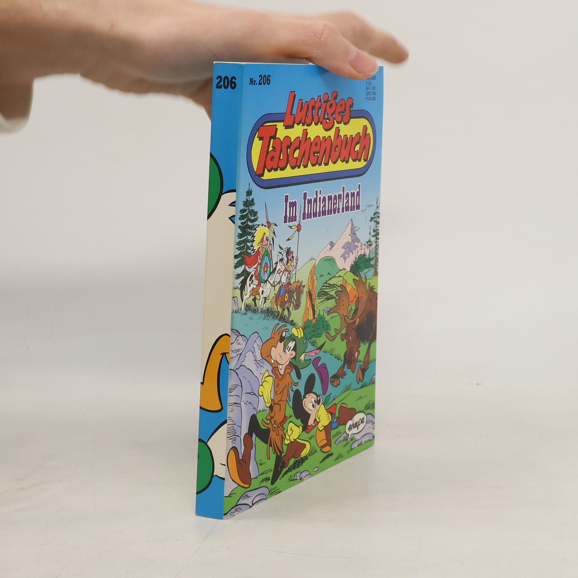 Walt Disney Lustiges Taschenbuch Nr. 206. Im Indianerland