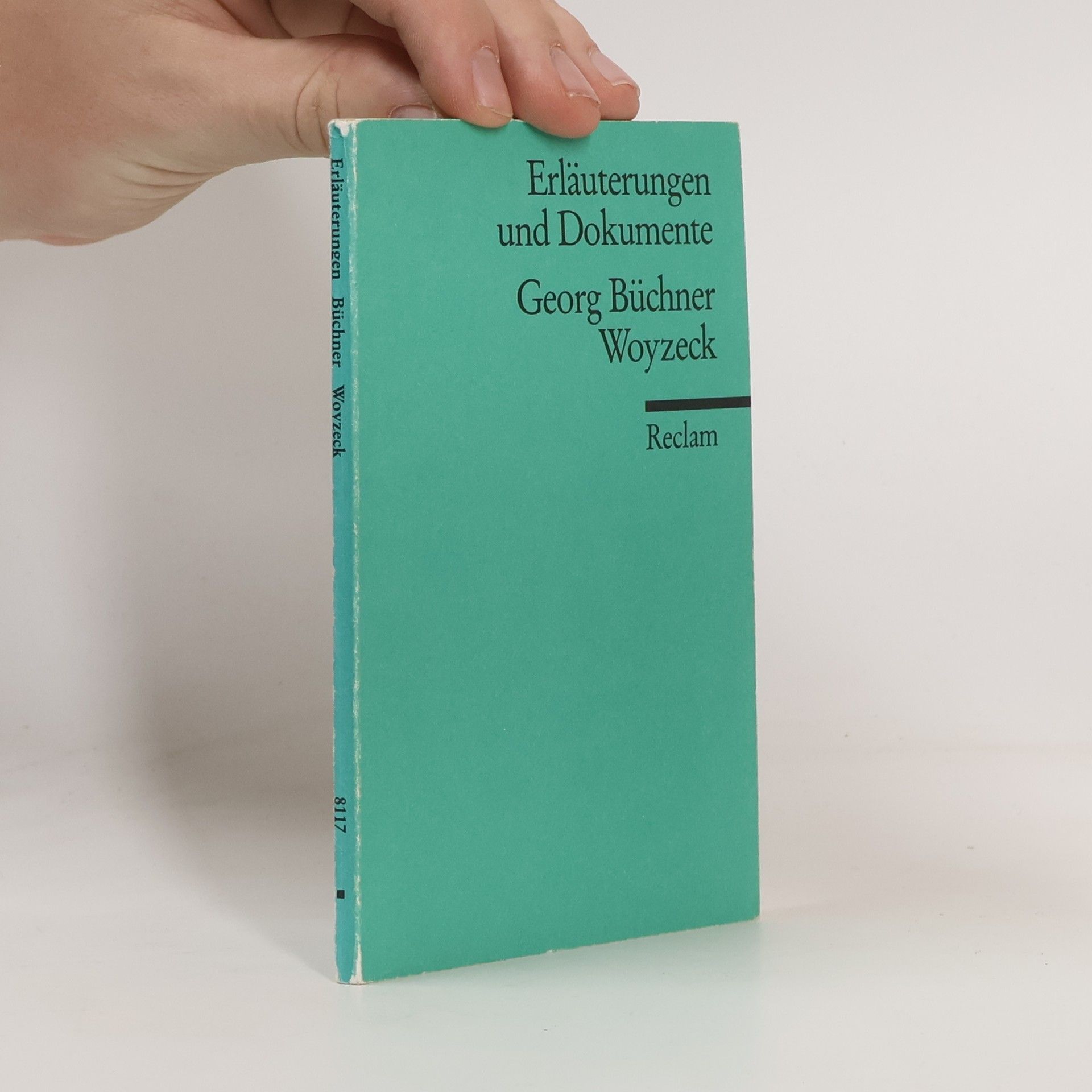 Georg Büchner Woyzeck Erläuterungen und Dokumente