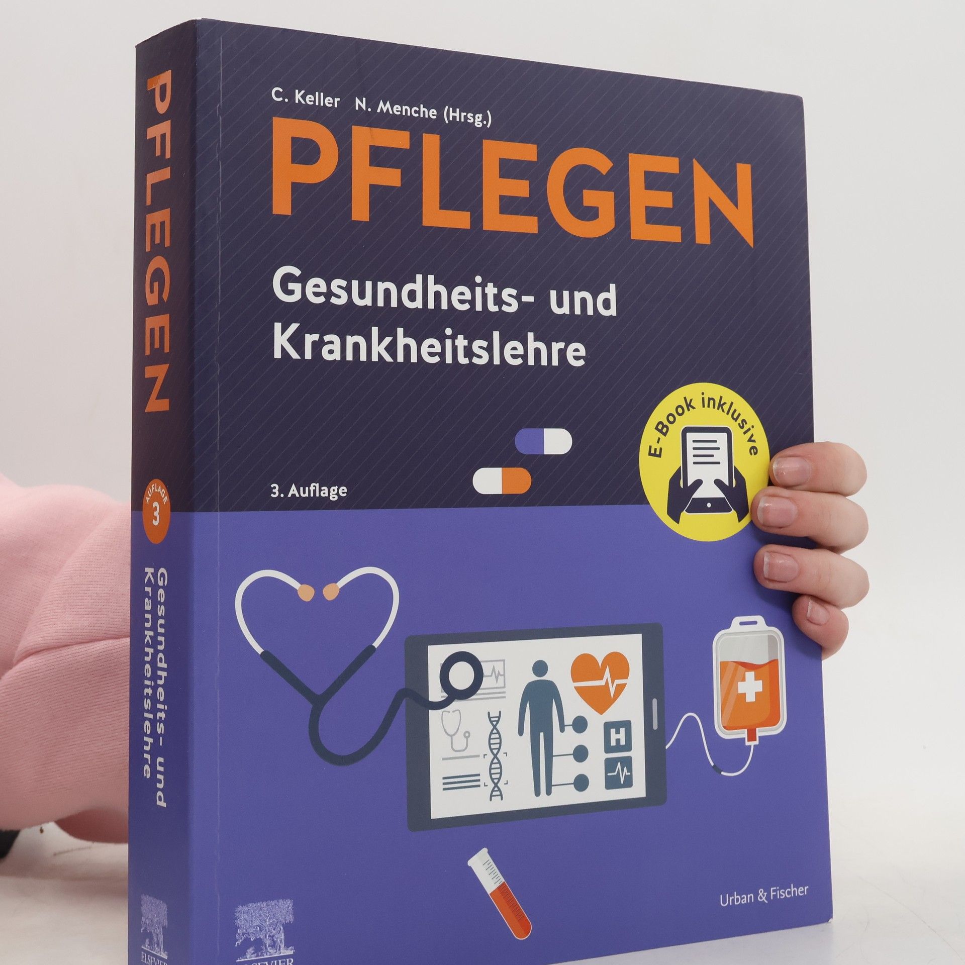 Pflegen Gesundheits- und Krankheitslehre + E-Book - 3. Auflage