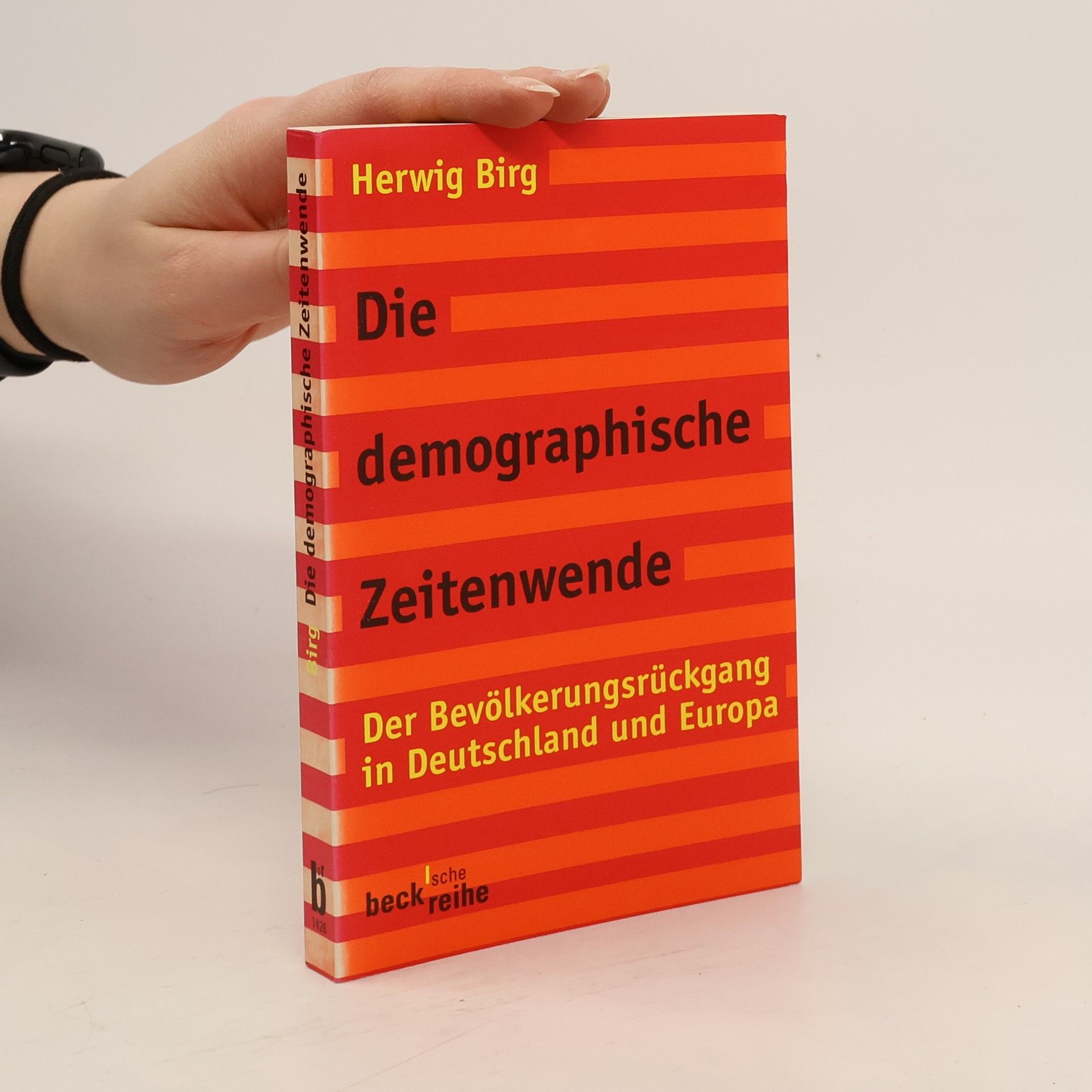 Herwig Birg Die demographische Zeitenwende