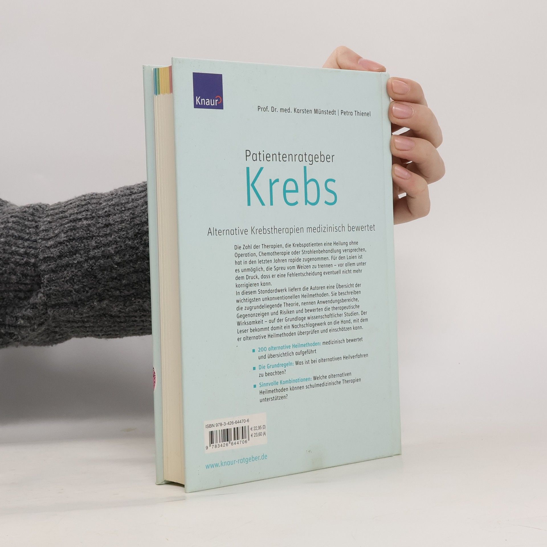 Karsten Münstedt Patientenratgeber Krebs