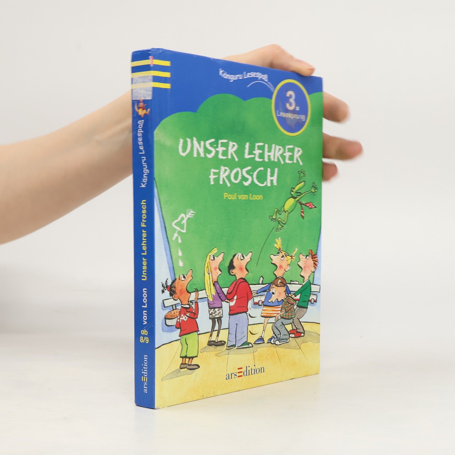 Paul van Loon Känguru Lesespaß - 3: Unser Lehrer Frosch