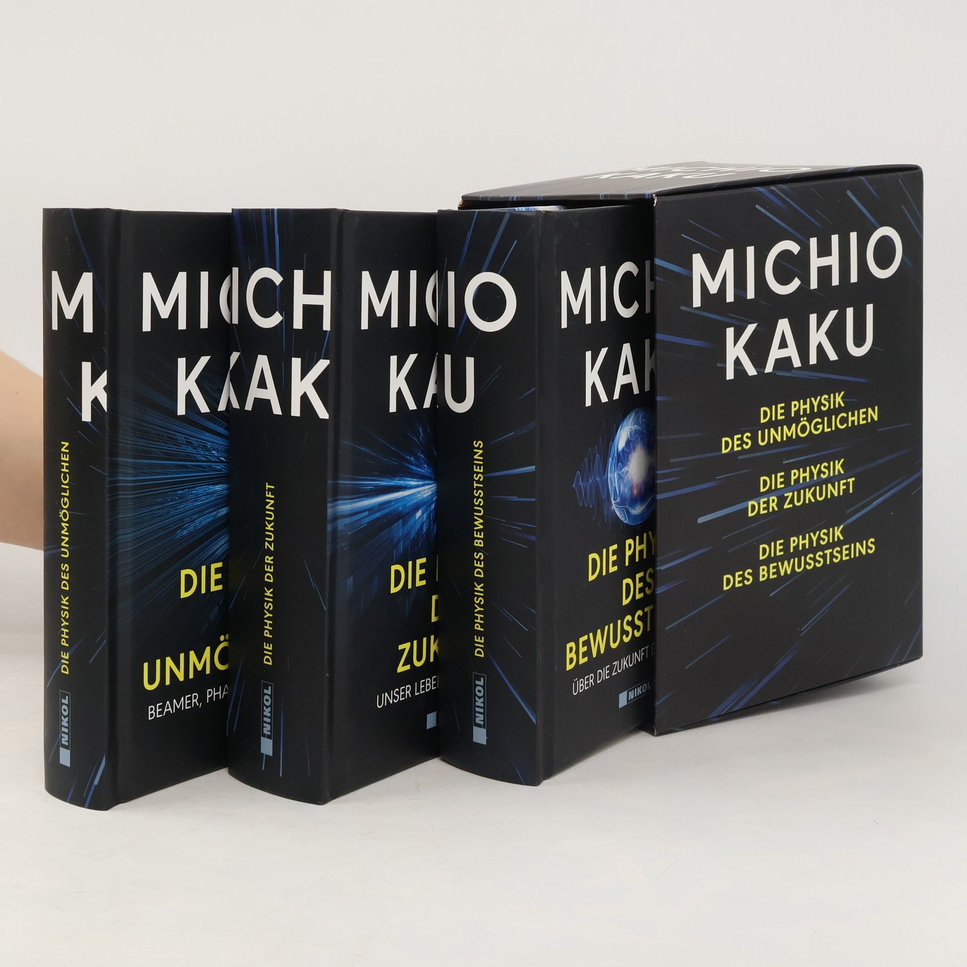 Michio Kaku Michio Kaku: 3 Bände im Schuber