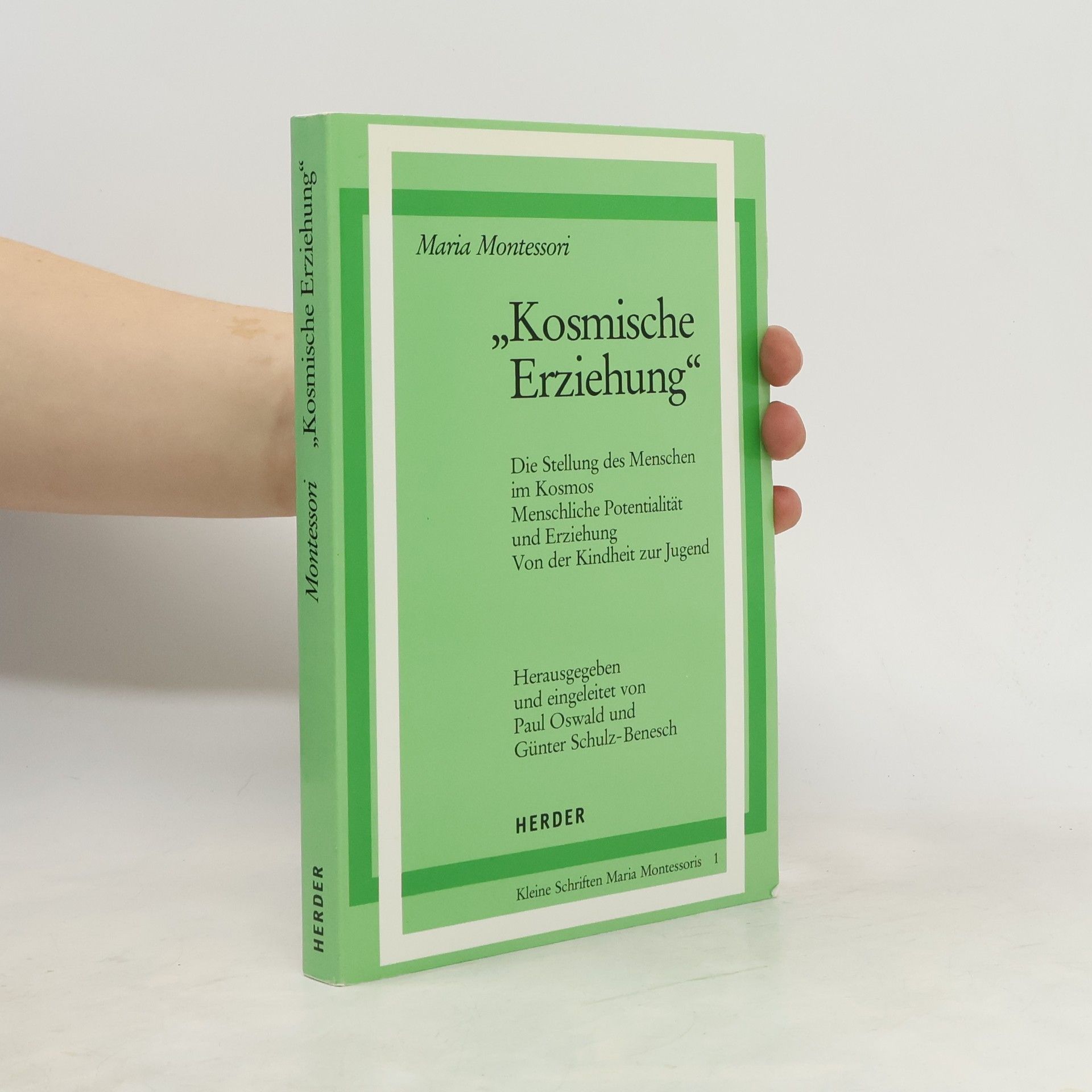 Maria Montessori Kleine Schriften Maria Montessoris