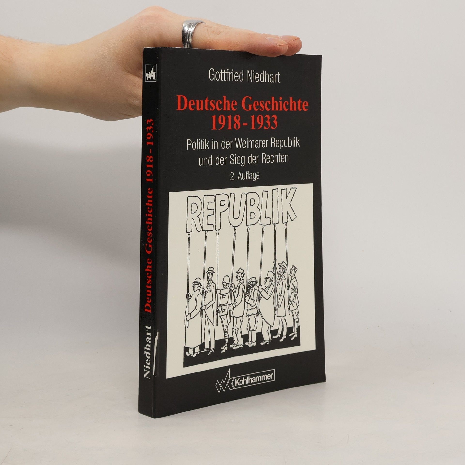 Gottfried Niedhart Deutsche Geschichte 1918 - 1933 - 2. Auflage
