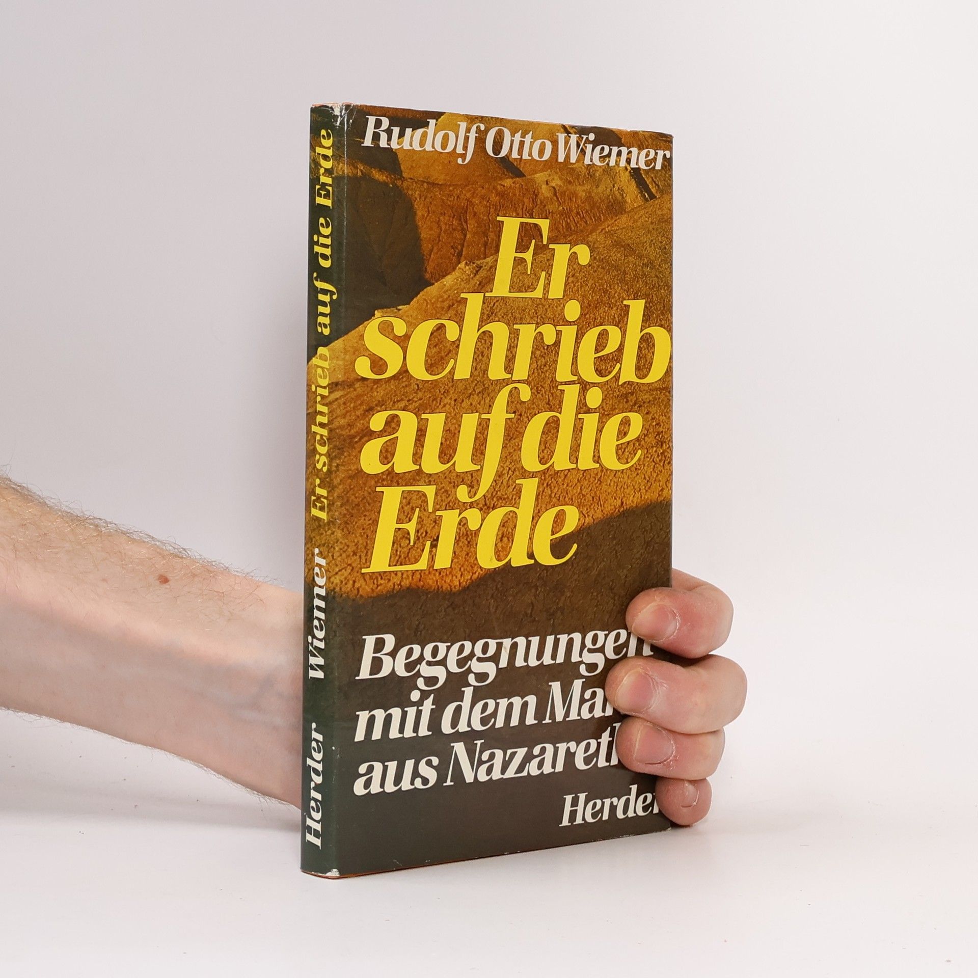 Rudolf Otto Wiemer Er schrieb auf die Erde