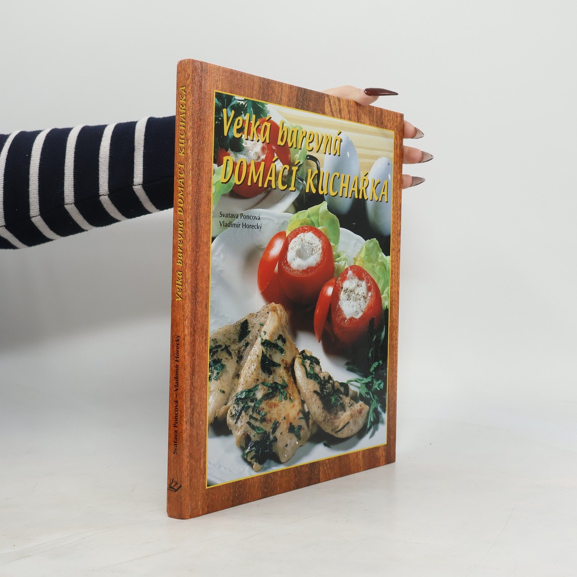 Poncová Svatava Velká barevná domácí kuchařka