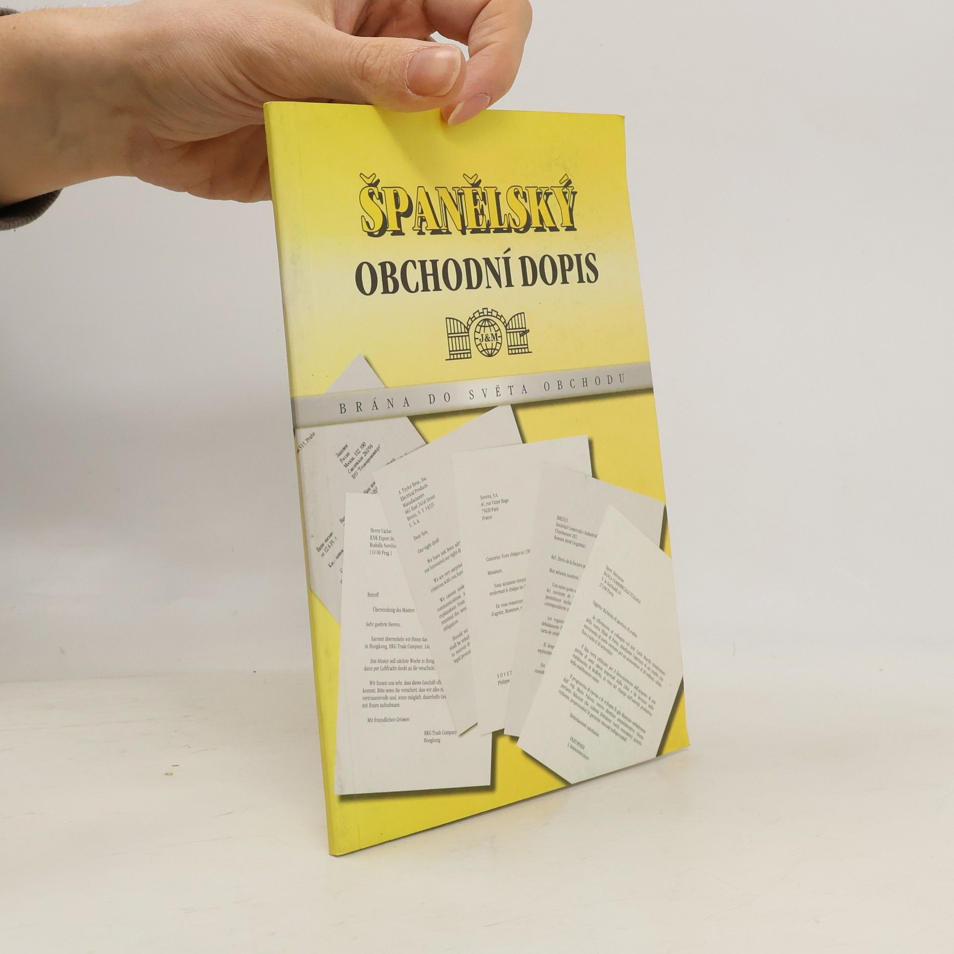 Jan Měšťan Španělský obchodní dopis