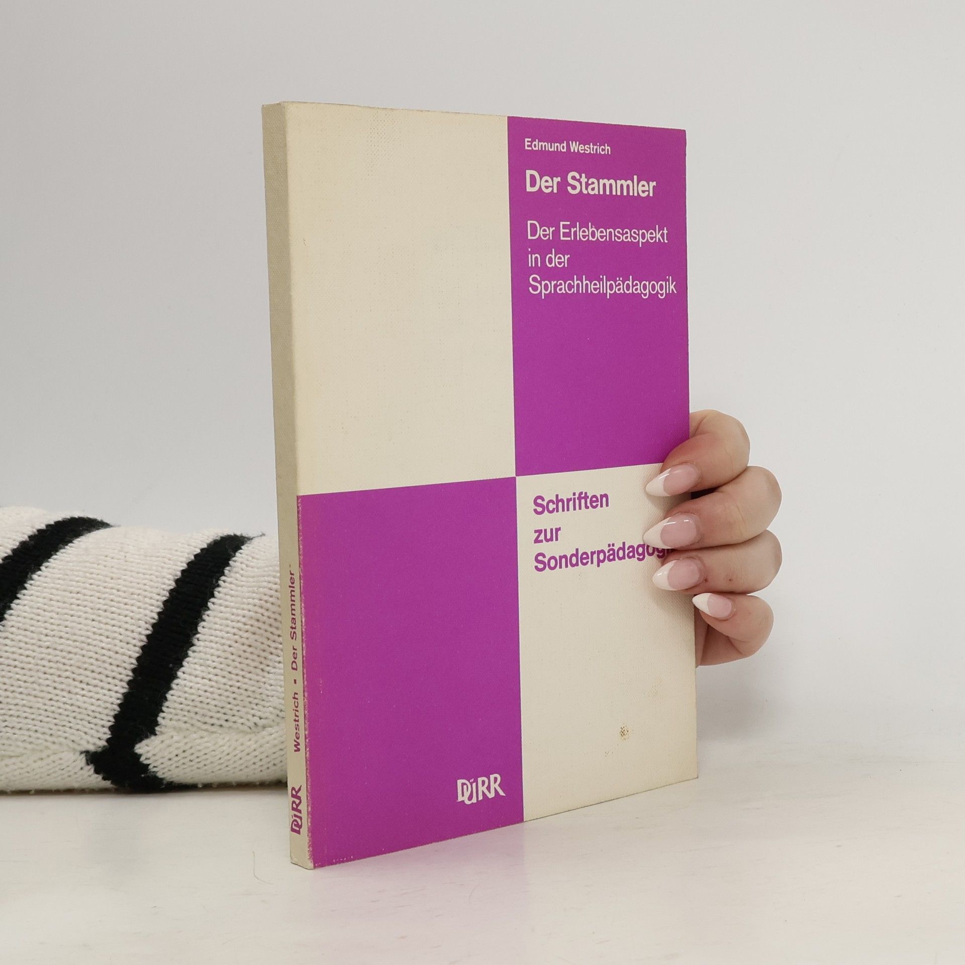 Edmund Westrich Schriften zur Sonderpädagogik: Der Stammler