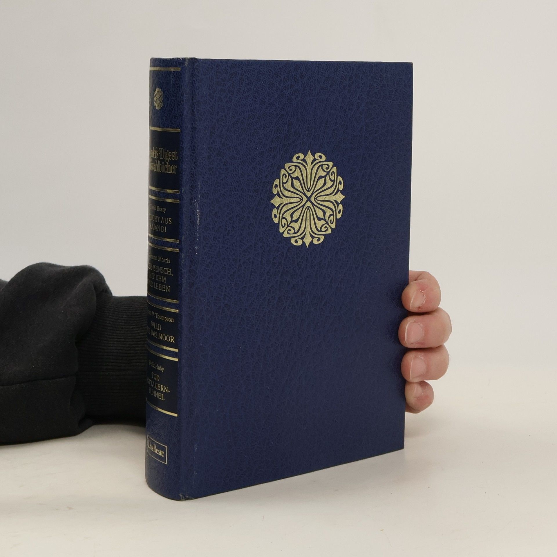 Reader's Digest Auswahlbücher. Flucht aus Kajandi. Der Mensch, mit dem wir leben. Wild wie das Moor. Tod im Tauerntunnel