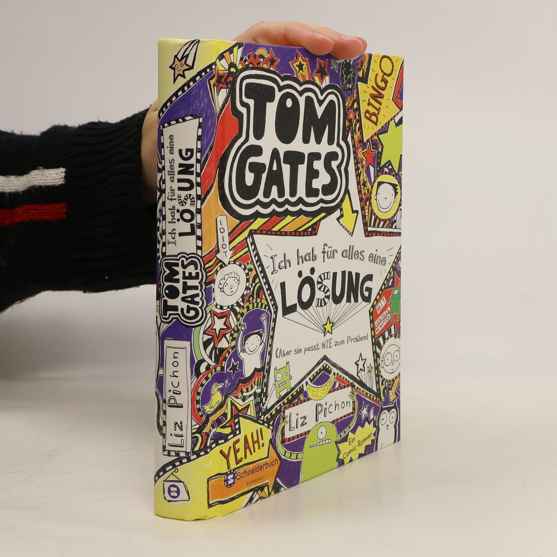 Liz Pichon Ich hab für alles eine Lösung (aber sie passt nie zum Problem)