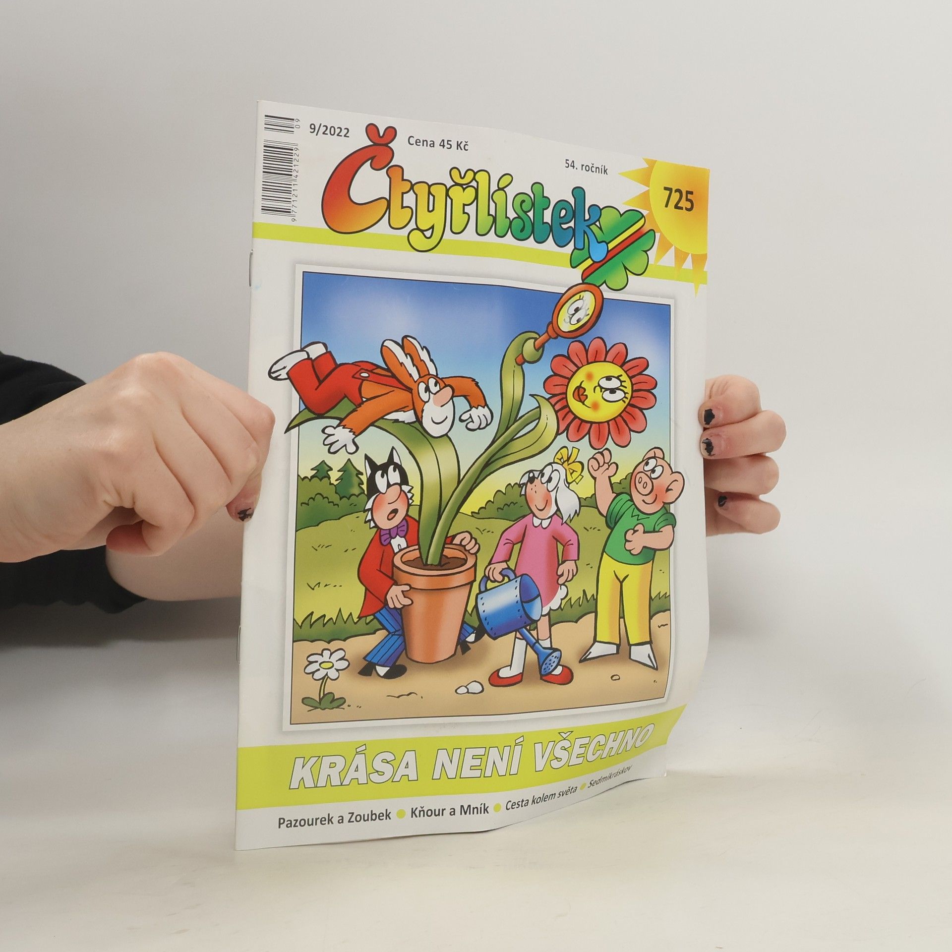 AA.VV. Čtyřlístek 9/2022, 725. Krása není všechno