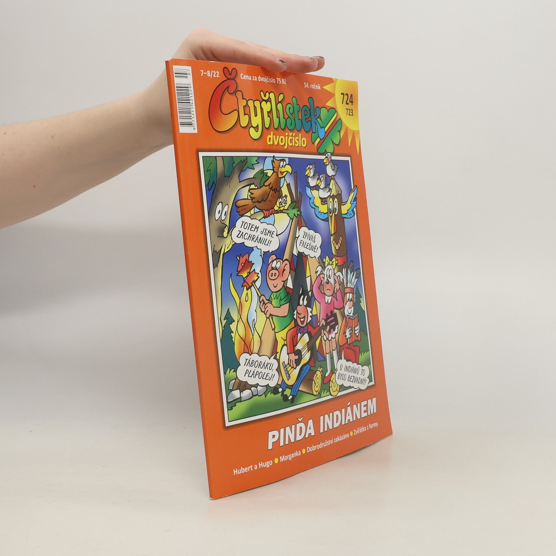 Collectif d'auteurs Čtyřlístek 7-8/2022