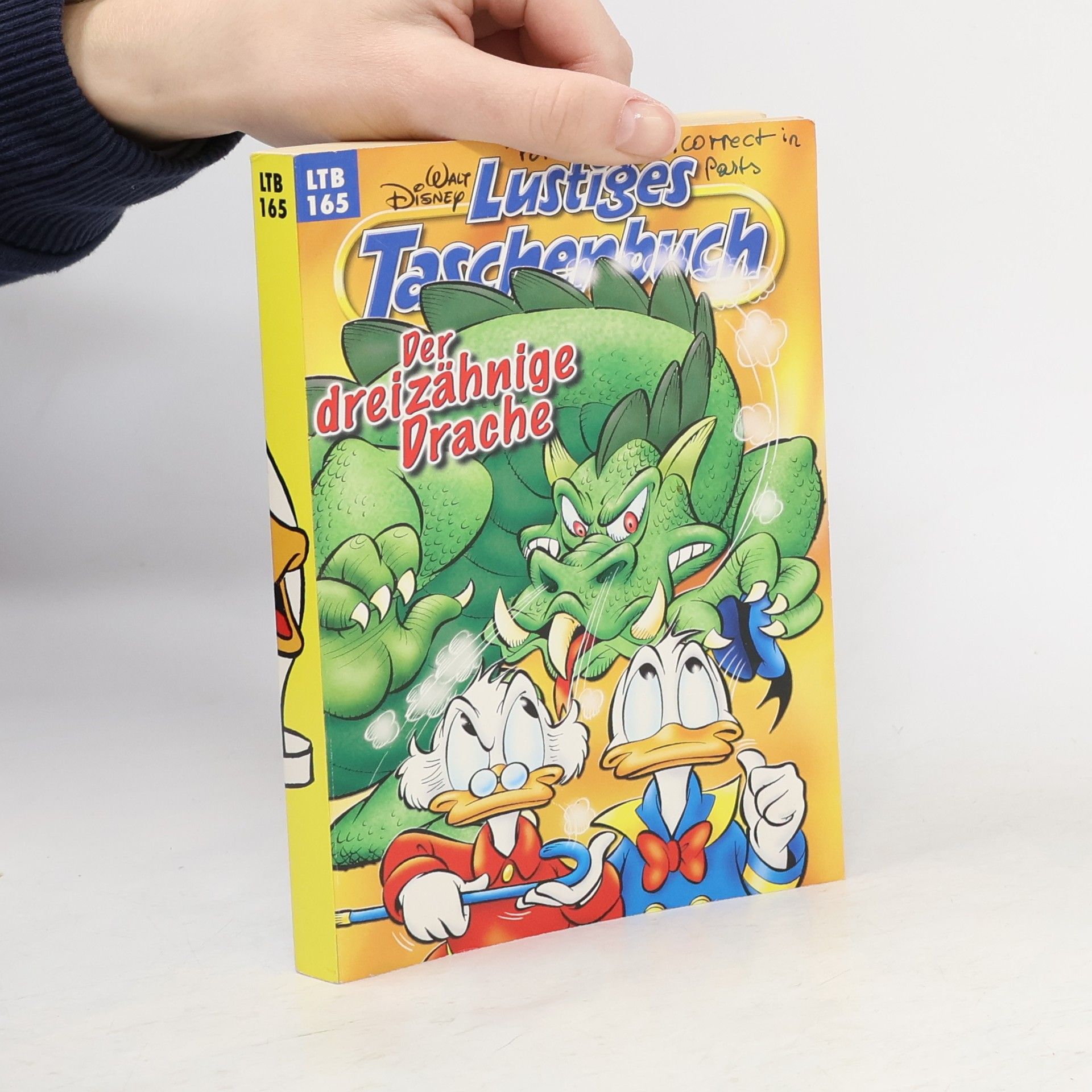 Walt Disney Lustiges Taschenbuch 165, Der dreizähnige Drache
