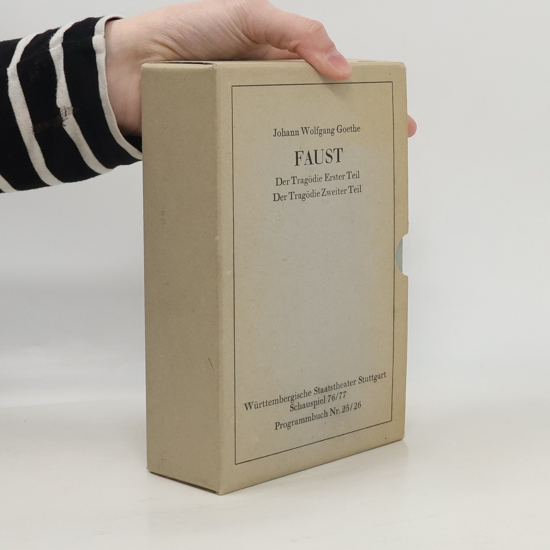 Johann Wolfgang von Goethe Faust I.-II. Faust-Kommentare. Texte und Bilder. Das bürgerliche Zeitalter.