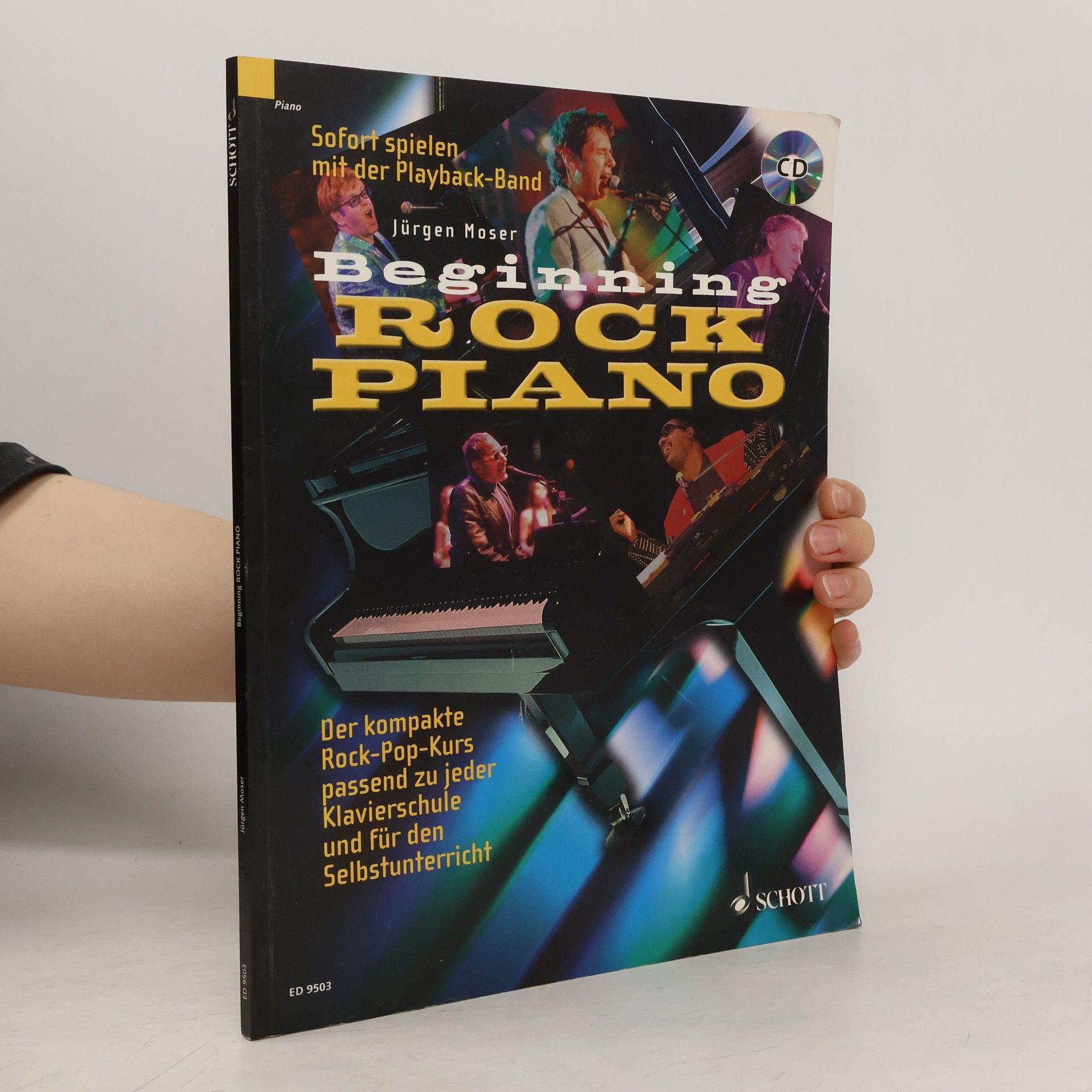 Jürgen Moser Piano: Beginning Rock Piano