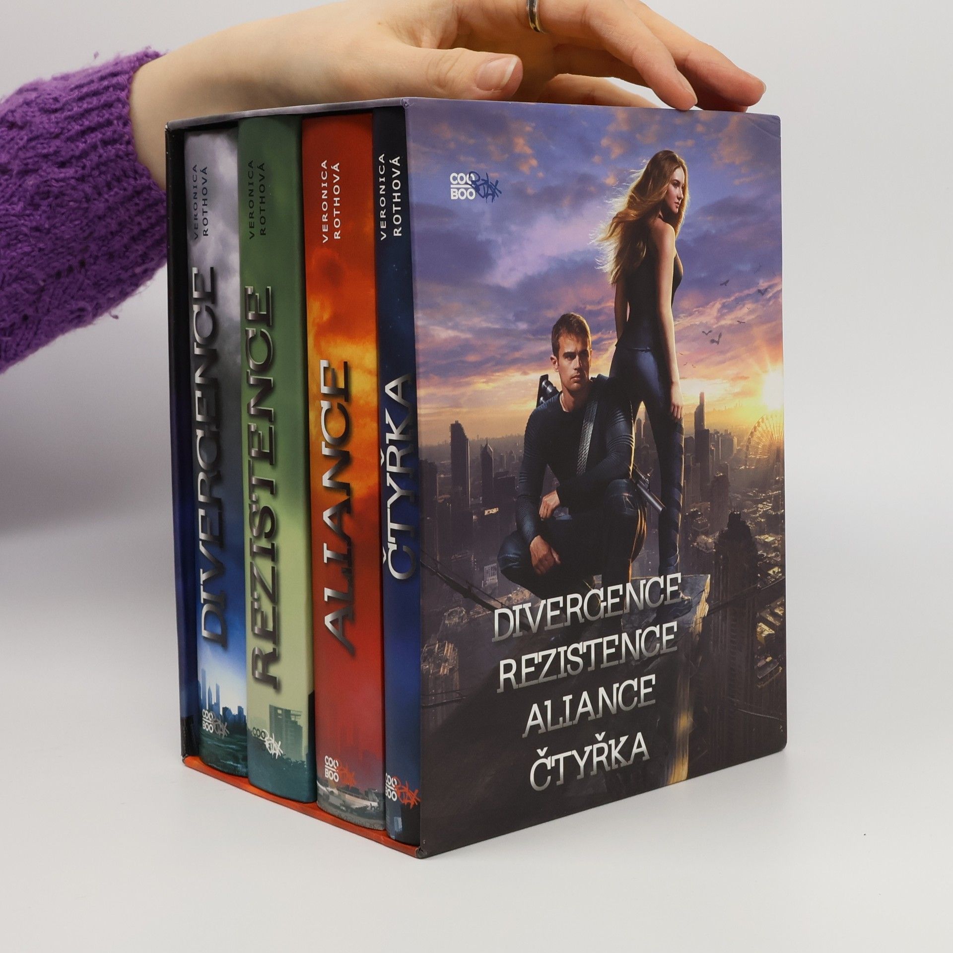 Veronica Roth Divergentní trilogie + Čtyřka (Box)