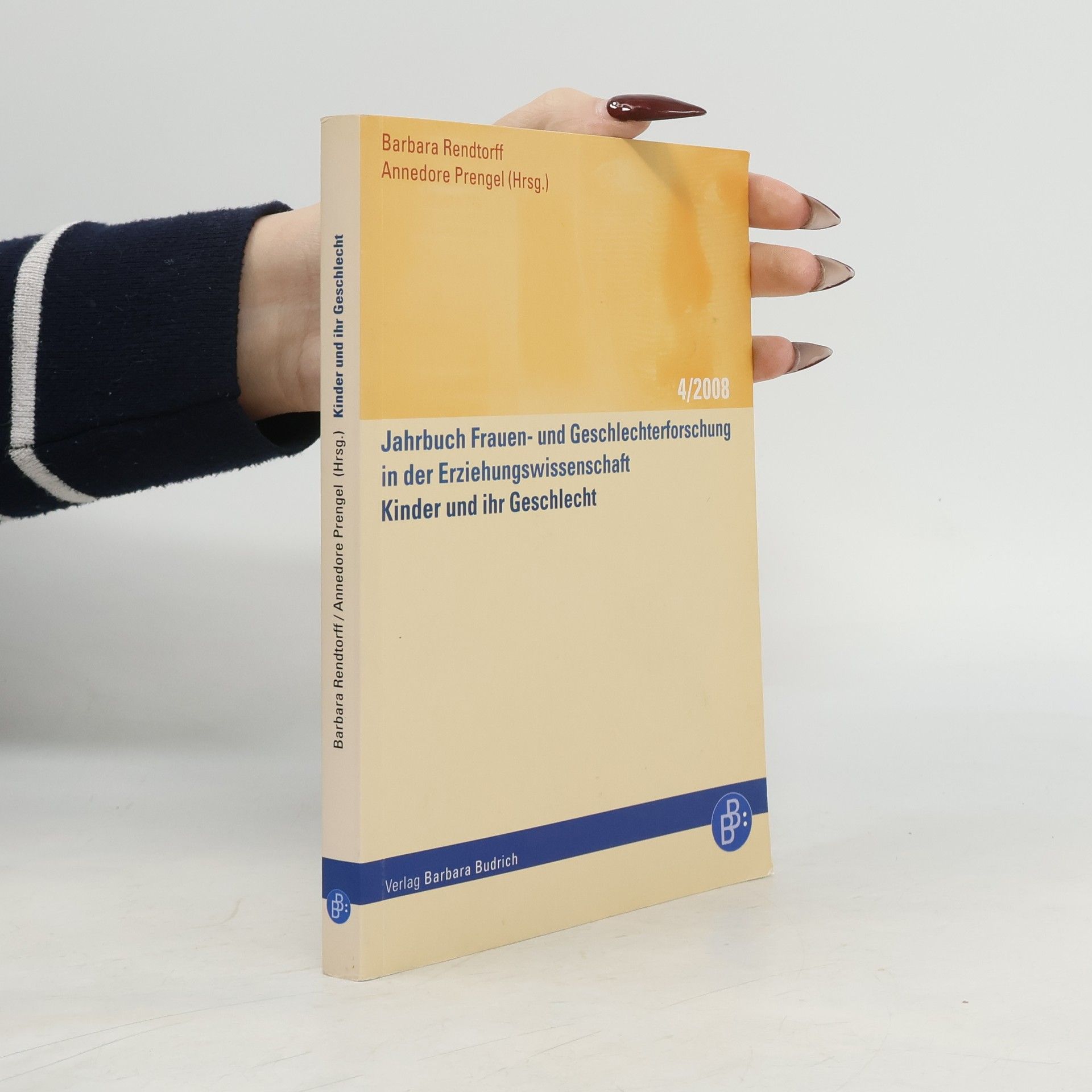 Barbara Rendtorff Kinder und ihr Geschlecht