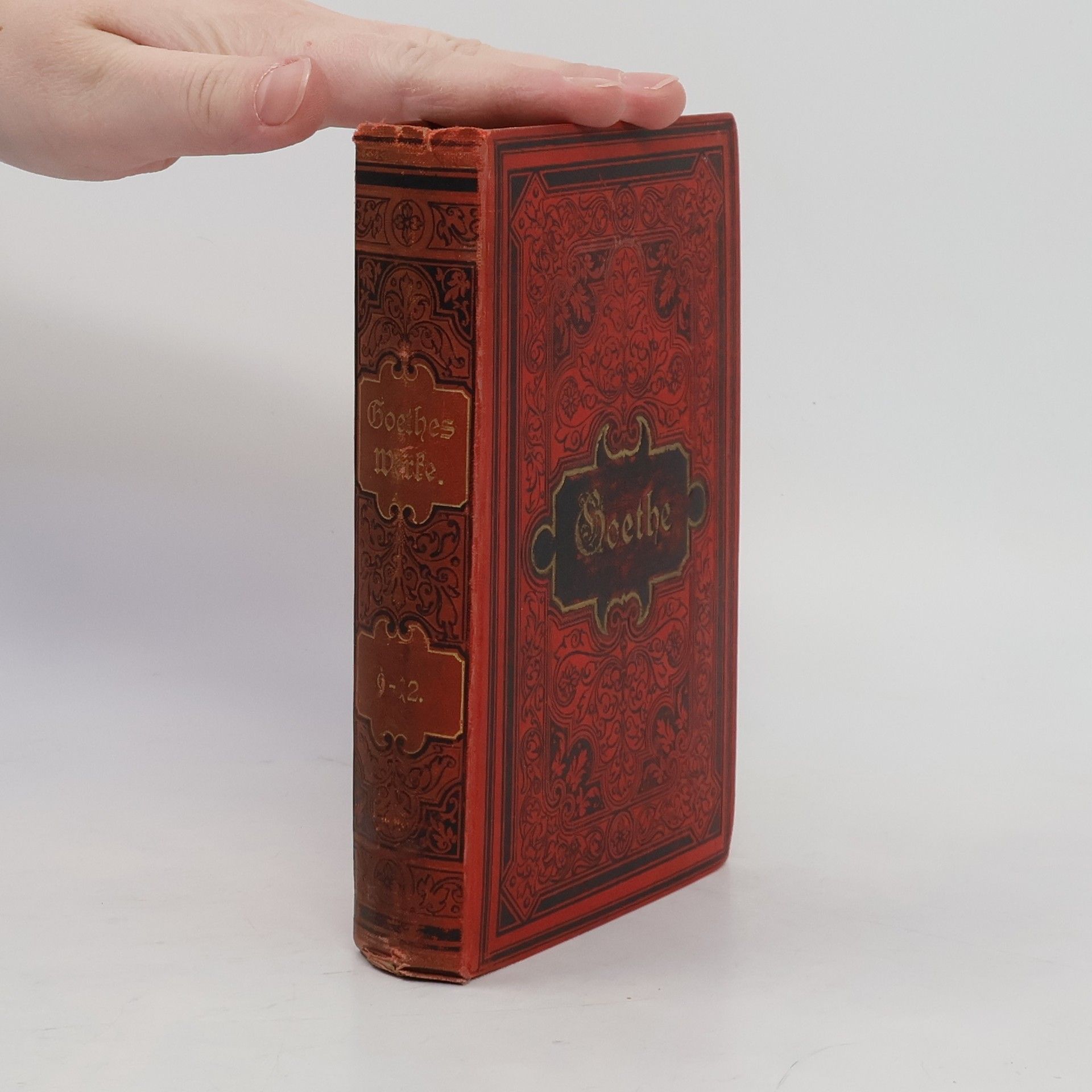 Johann Wolfgang von Goethe Goethes ausgewählte Werke 9-12