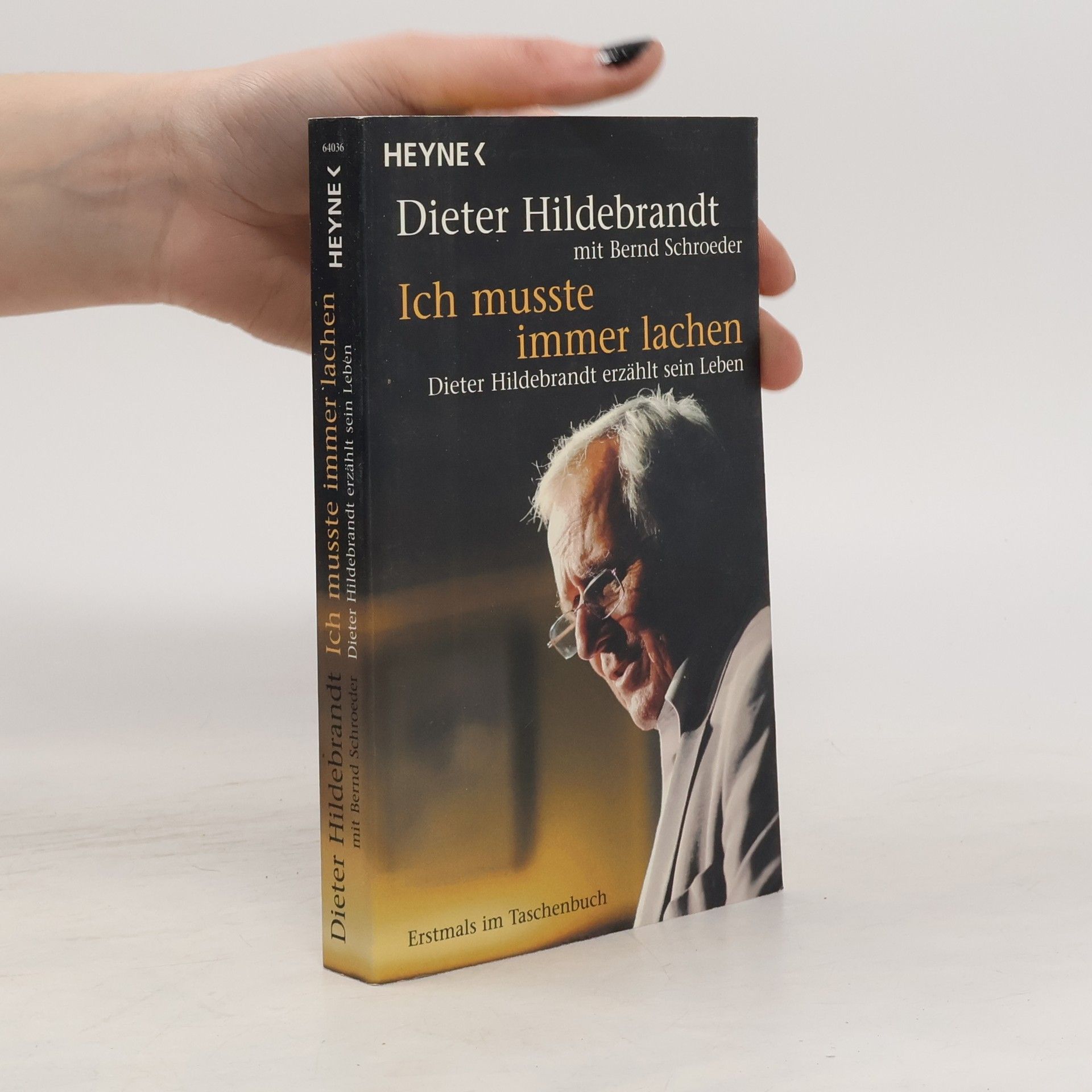 Dieter Hildebrandt Ich mußte immer lachen