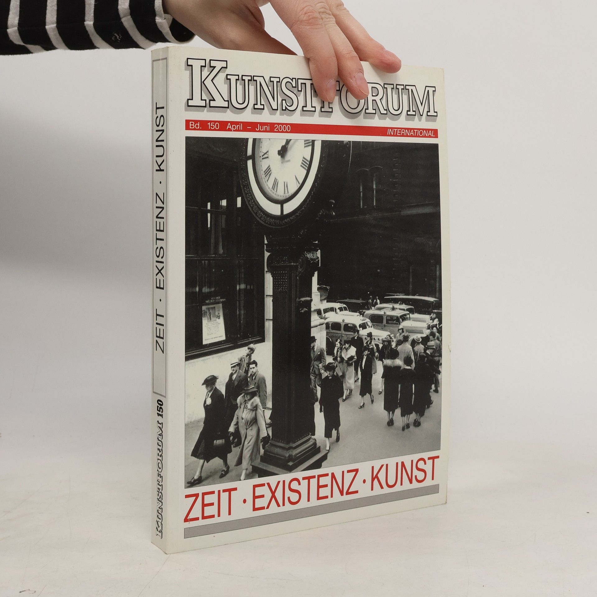 AA.VV. Kunstforum 150. Zeit. Existenz. Kunst