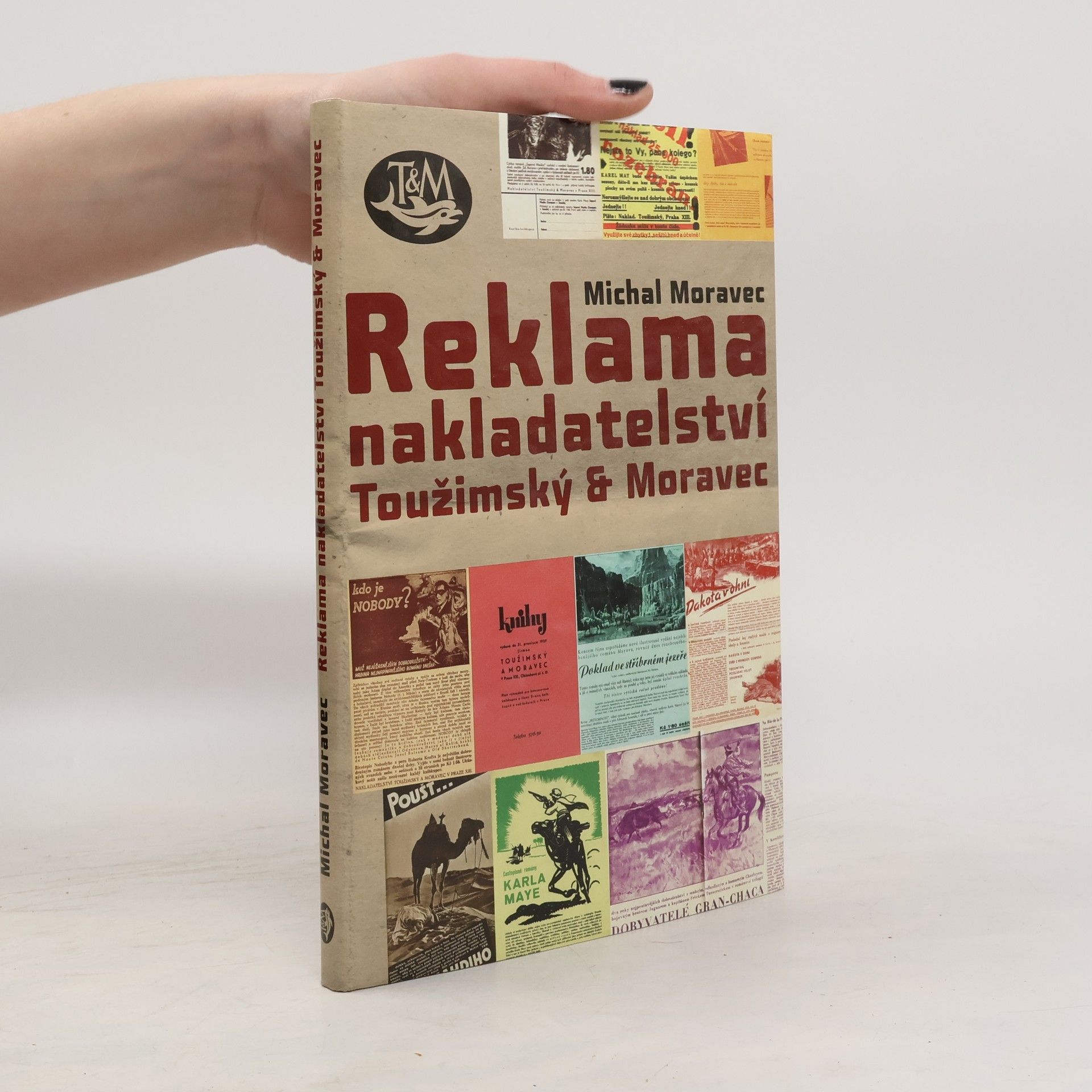 Reklama nakladatelství Toužimský & Moravec