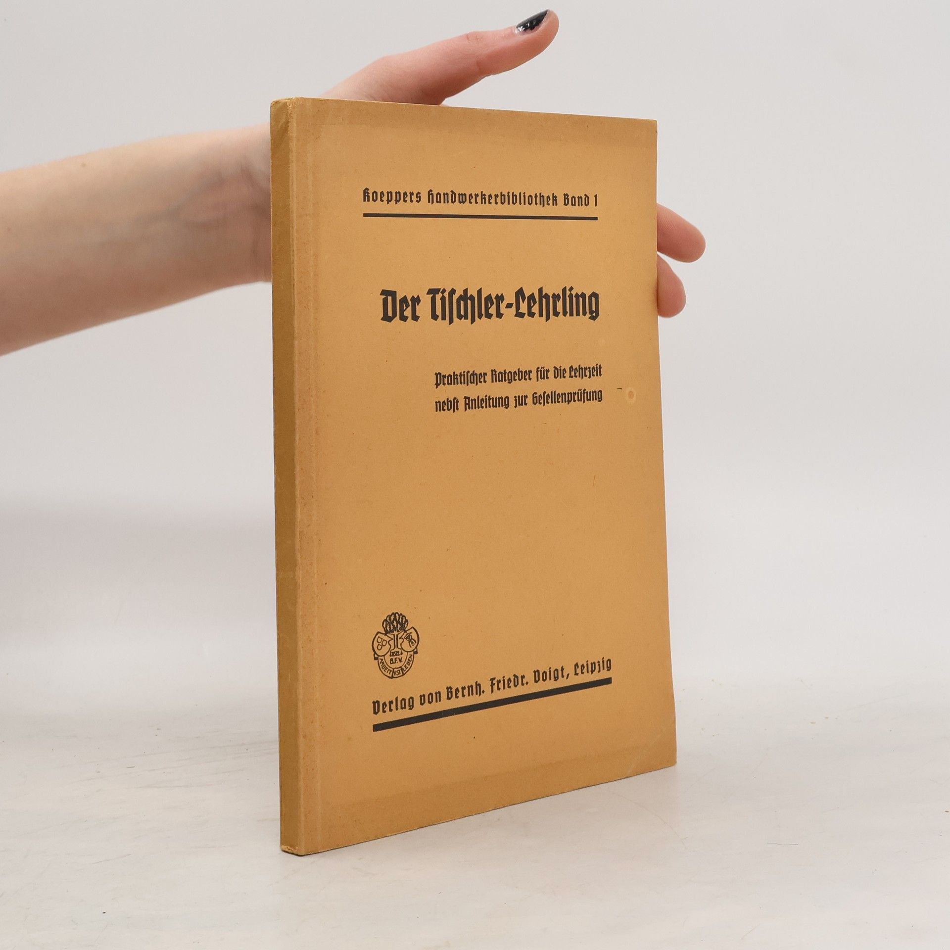 Josef Eisenach Der Tischler-Lehrling