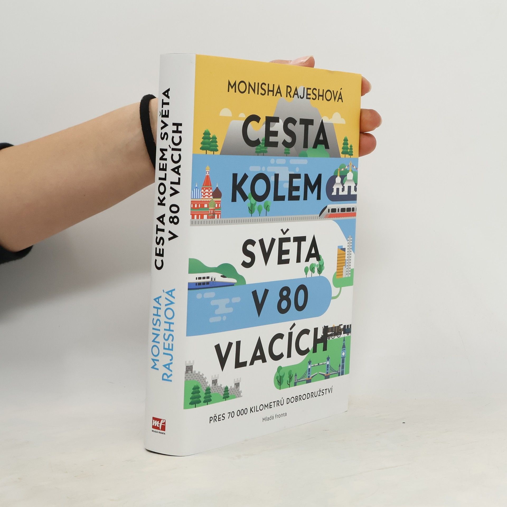 Monisha Rajesh Cesta kolem světa v 80 vlacích. Přes 70 000 kilometrů dobrodružství