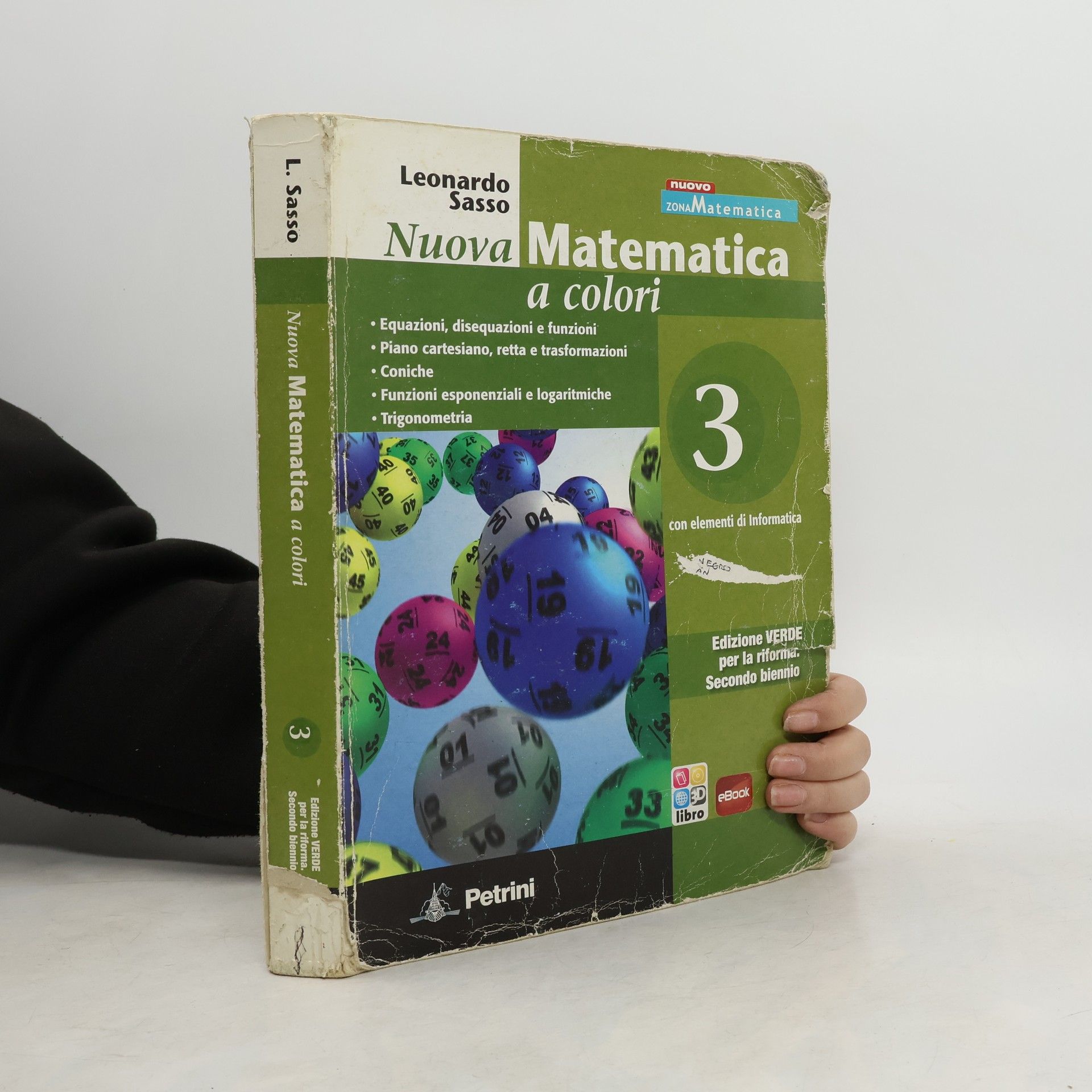 Leonardo Sasso Nuovo ZONAMatematica - 3: Nuova matematica a colori