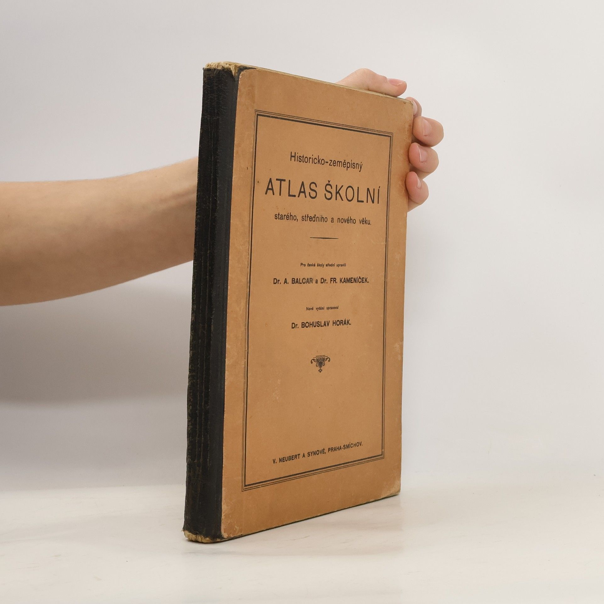 Historicko-zeměpisný atlas školní starého, středního a nového věku
