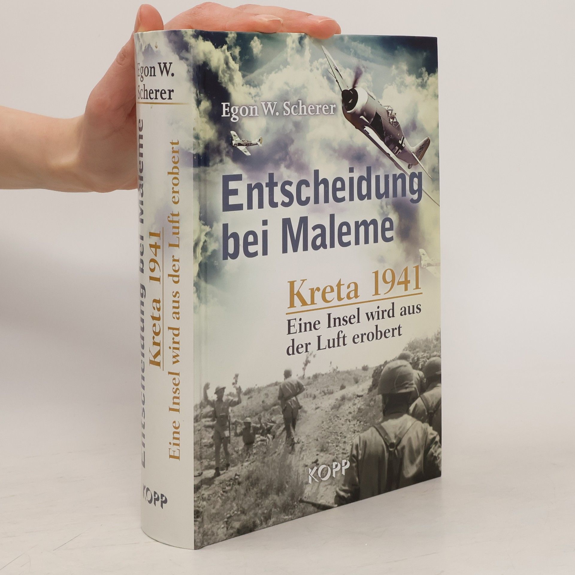 Egon W. Scherer Entscheidung bei Maleme